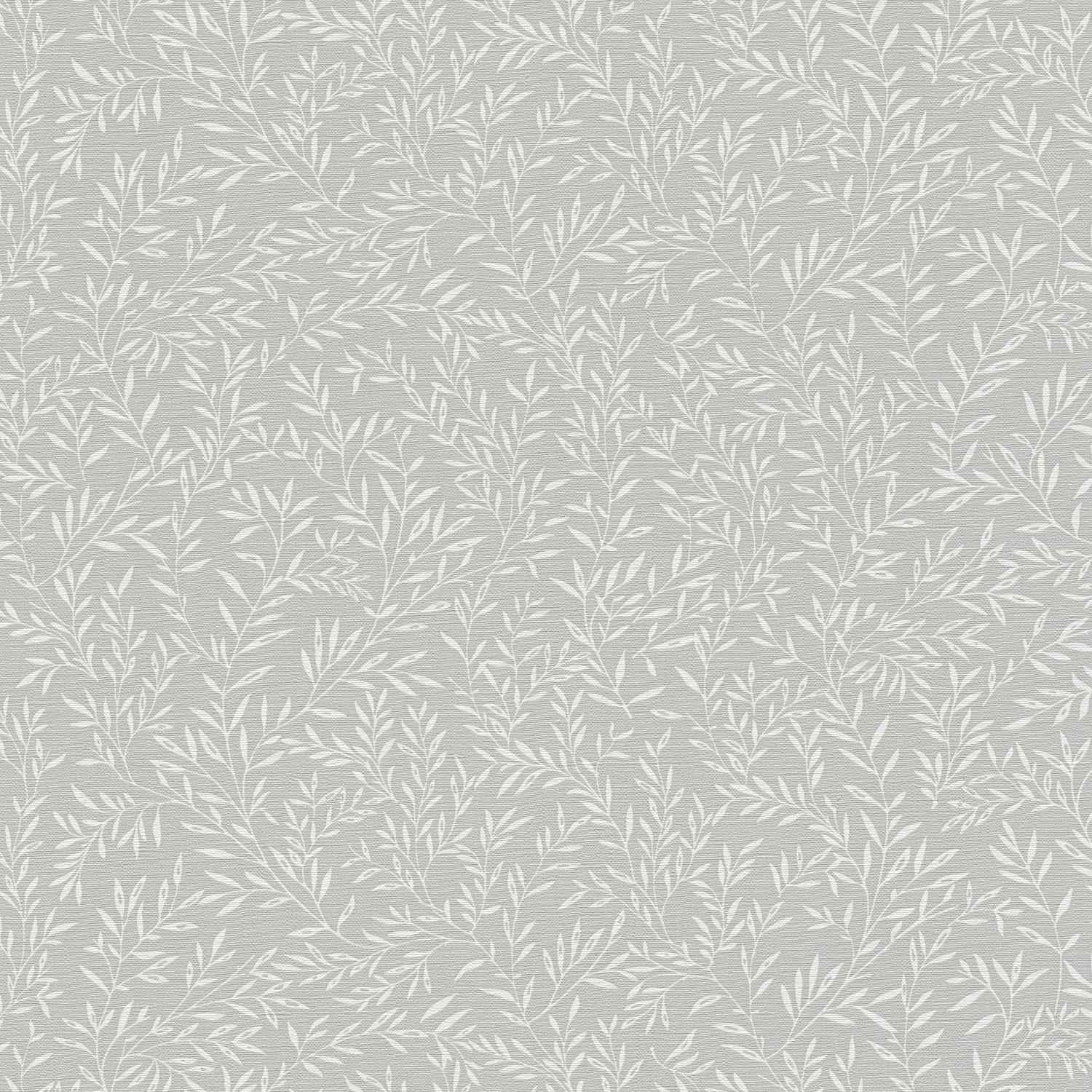 A.S. Creation Maison Charme 390734 Papel pintado no tejido Diseño floral 10,05 x 0,53 m Gris