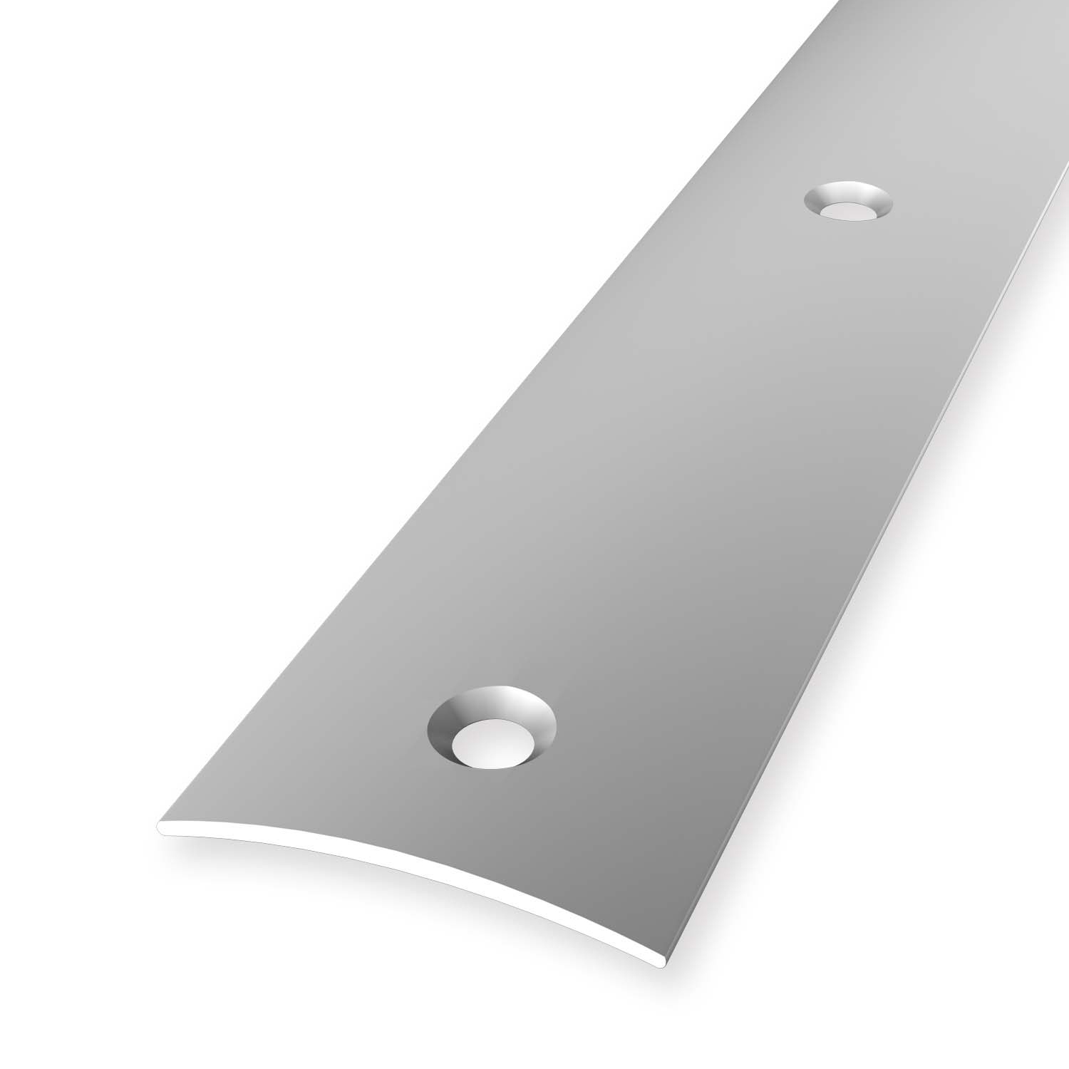 Perfil de transición de aluminio liso de 4 x 30 mm, varias longitudes Küberit