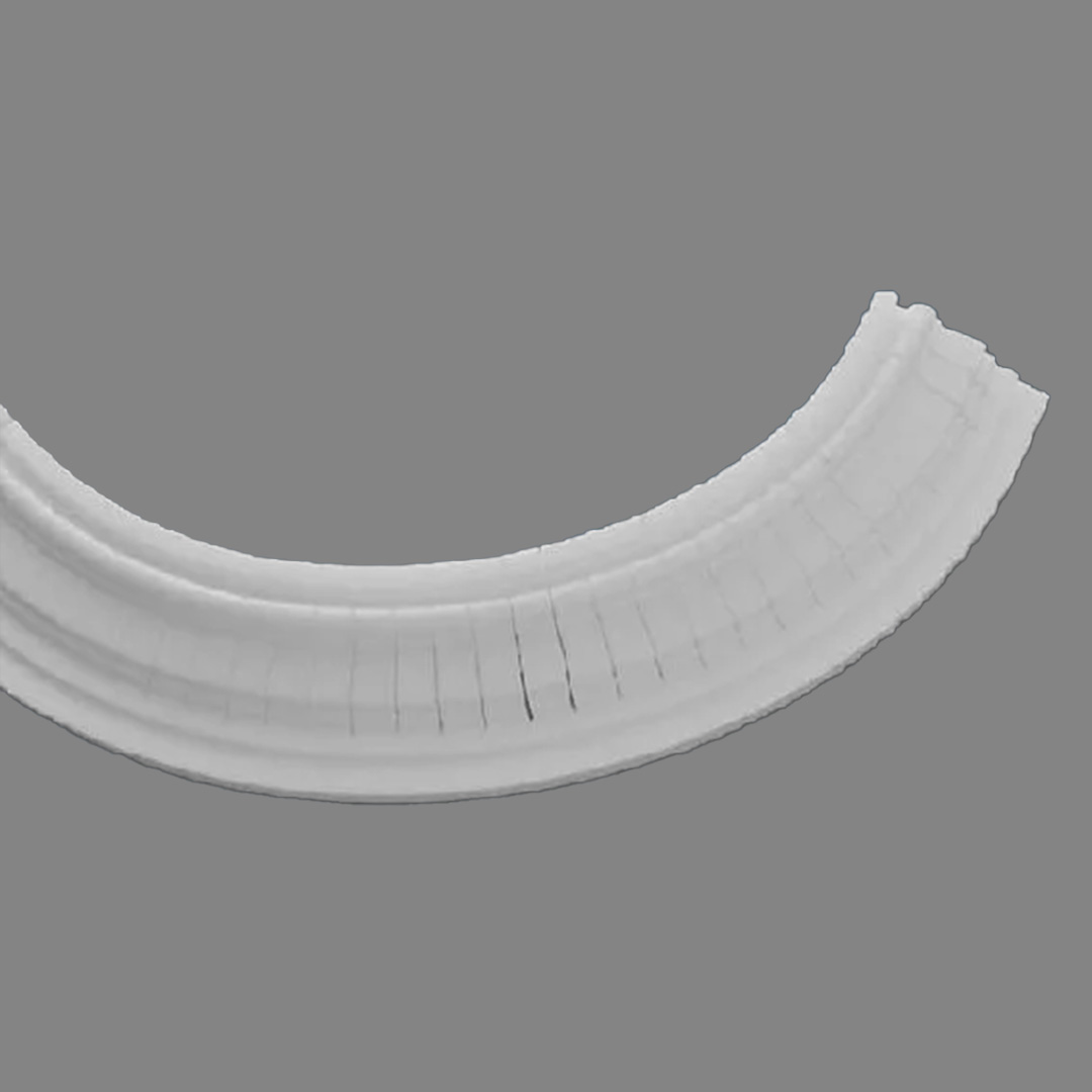 Wiesemann Perfil de fachada para arcos exteriores "FP12 Flex A" 51 x 110 x 2000 mm Sin recubrimiento