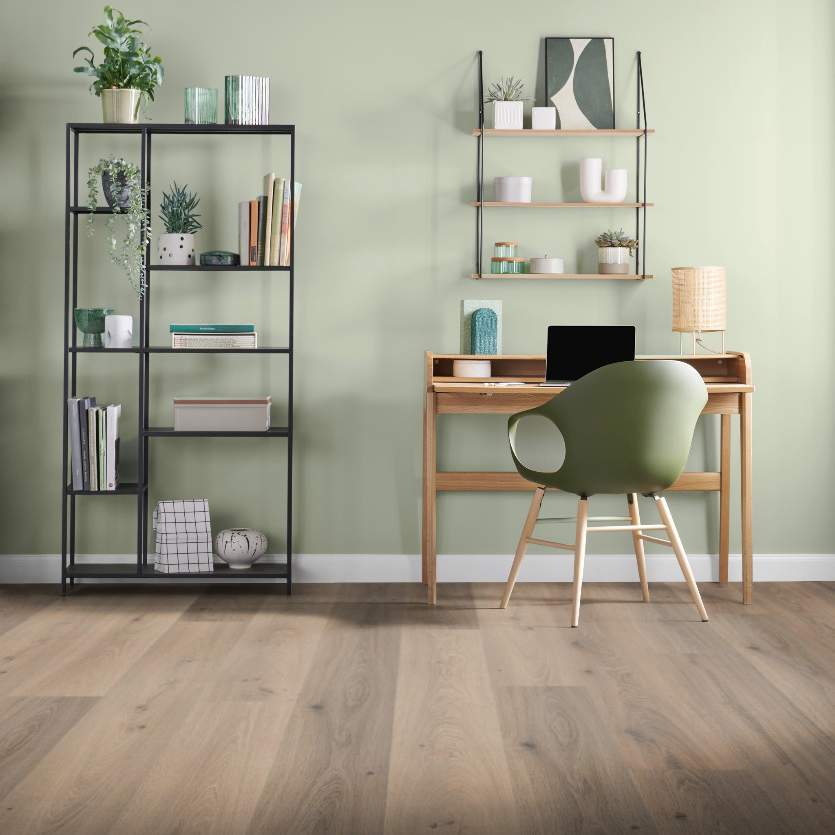 Laminado Clásico Pro EPL037 1292 x 193 x 7 mm Suelo laminado clic imitación madera Roble Marrón NKL31