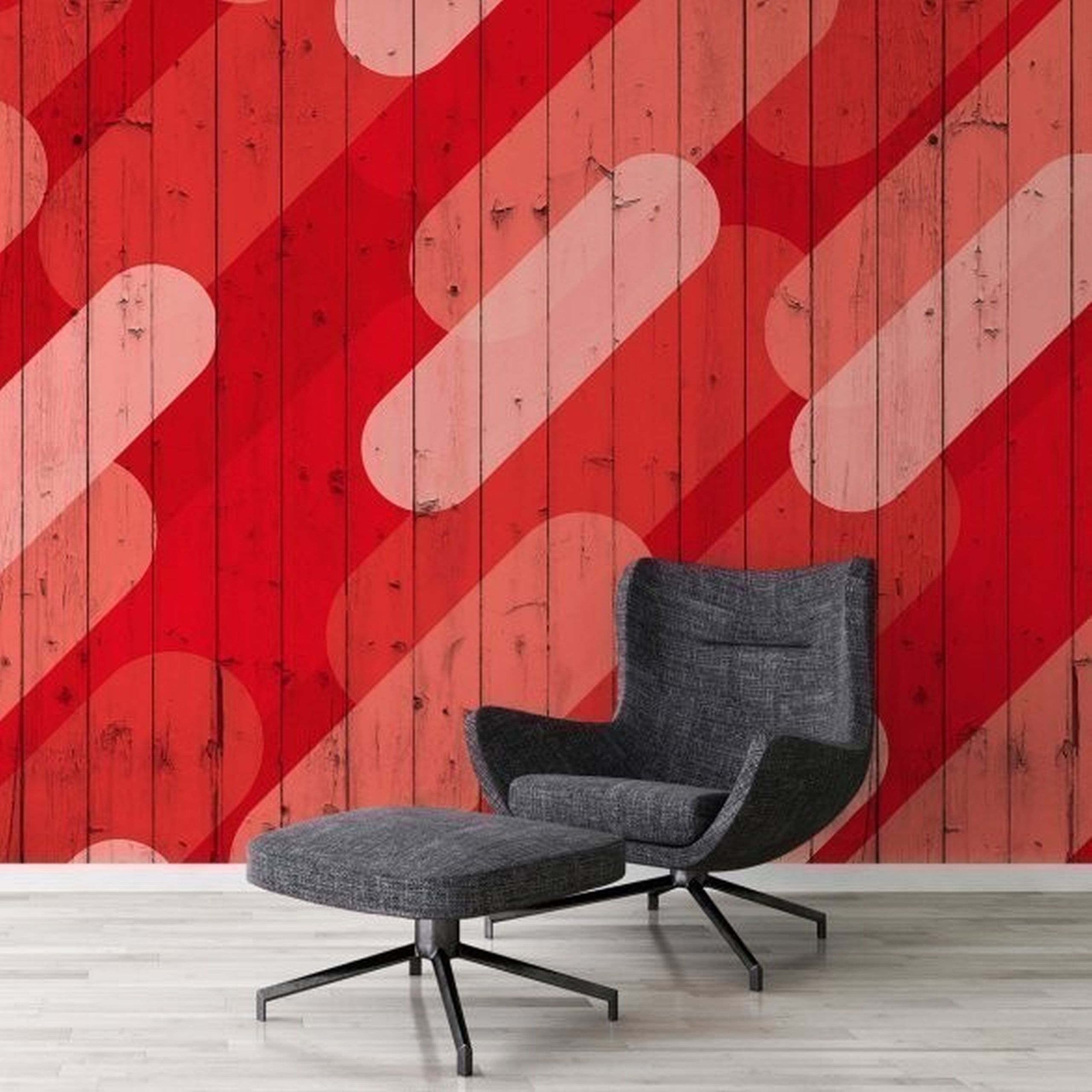 A.S. Creation Atelier 47 DD116720 Fotomural Tejido no tejido 400 x 270 cm Moderno Rojo
