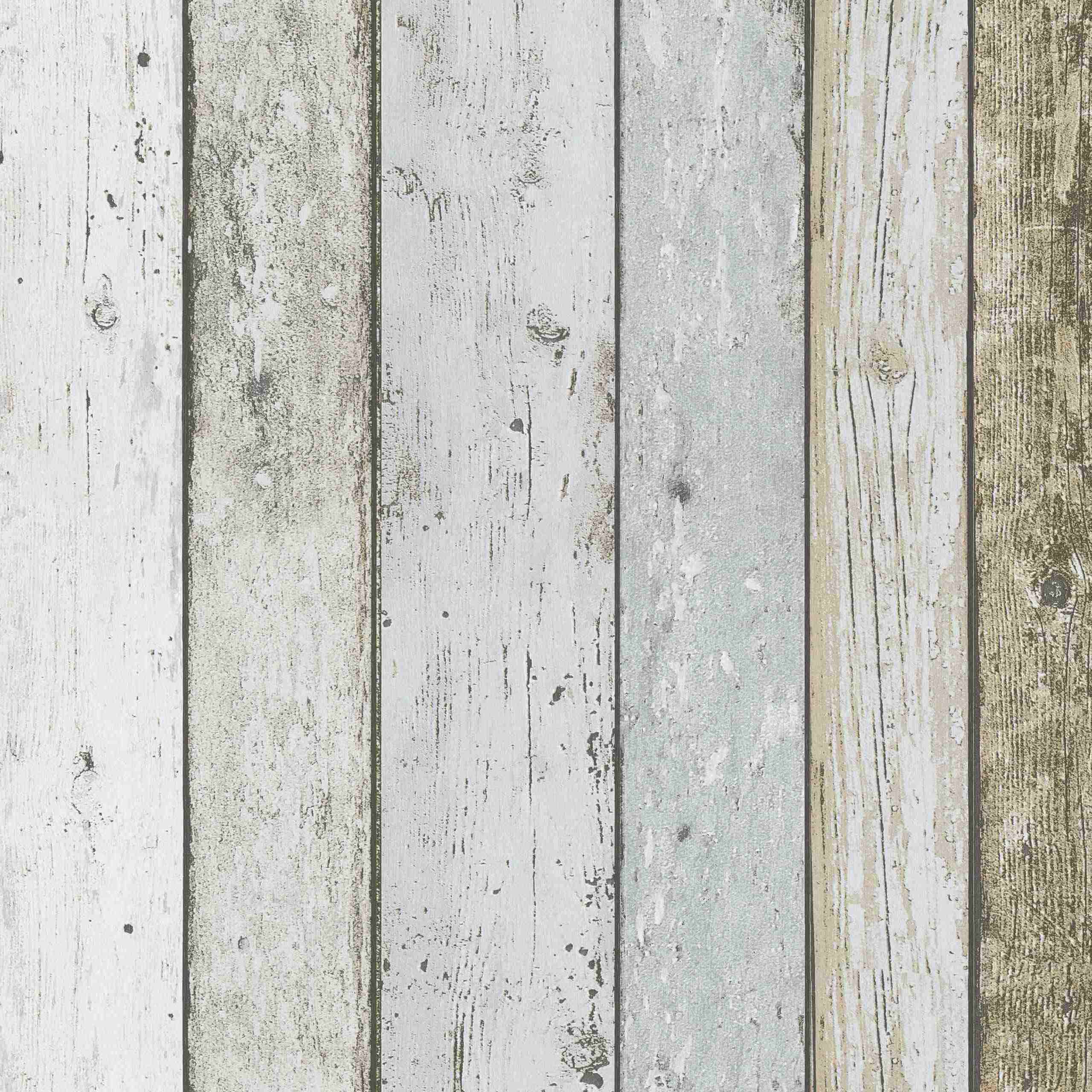 A.S. Creation Il Decoro 899927 Papel pintado Imitación madera 0,53 x 10,05 m Gris