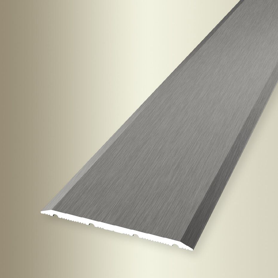 Perfil de transición Küberit, altura 2 mm, ancho 40 mm, tira de transición, aluminio anodizado