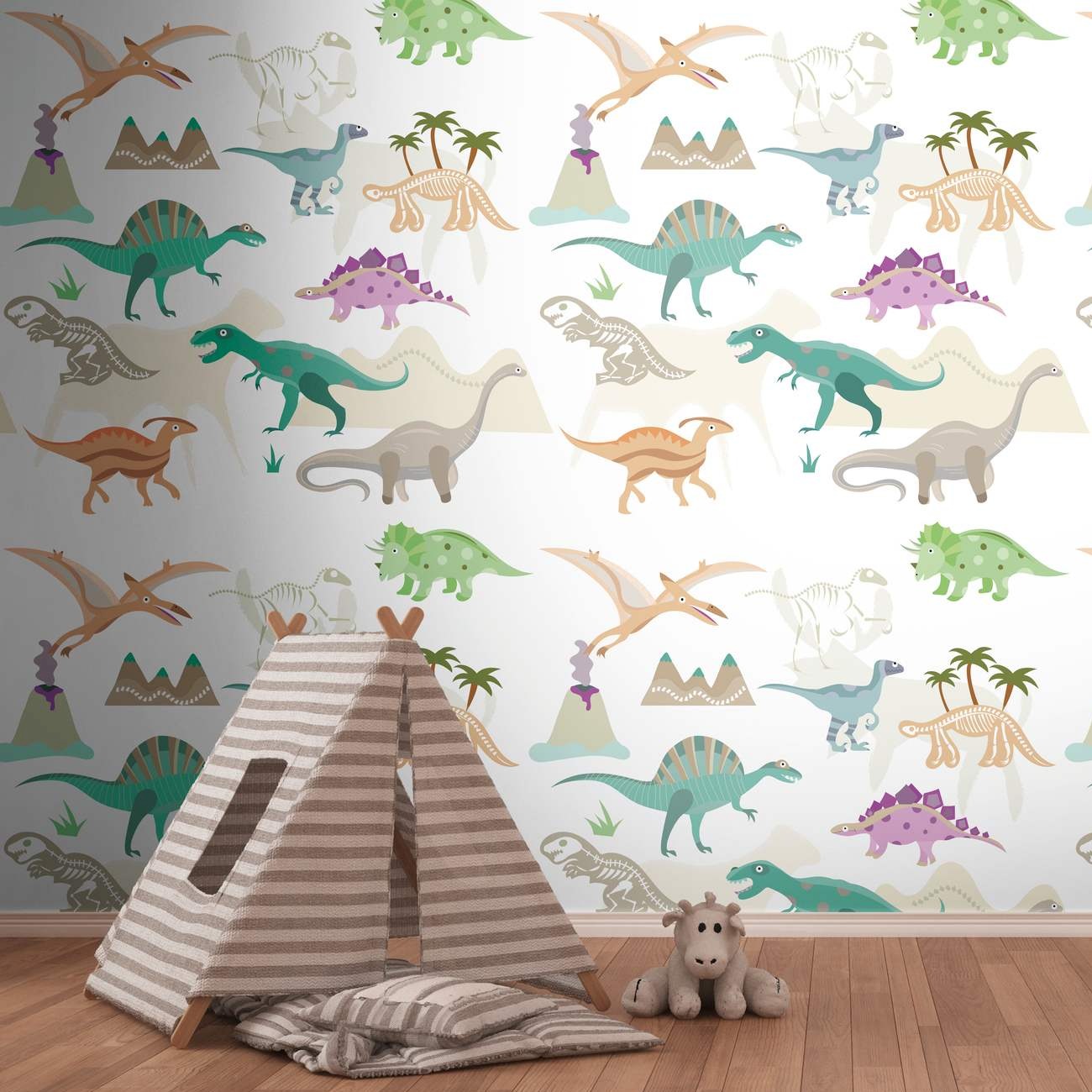 Papel pintado fotográfico A.S. Creation The Wall II 391941 Un motivo por rollo Habitación infantil Colorido