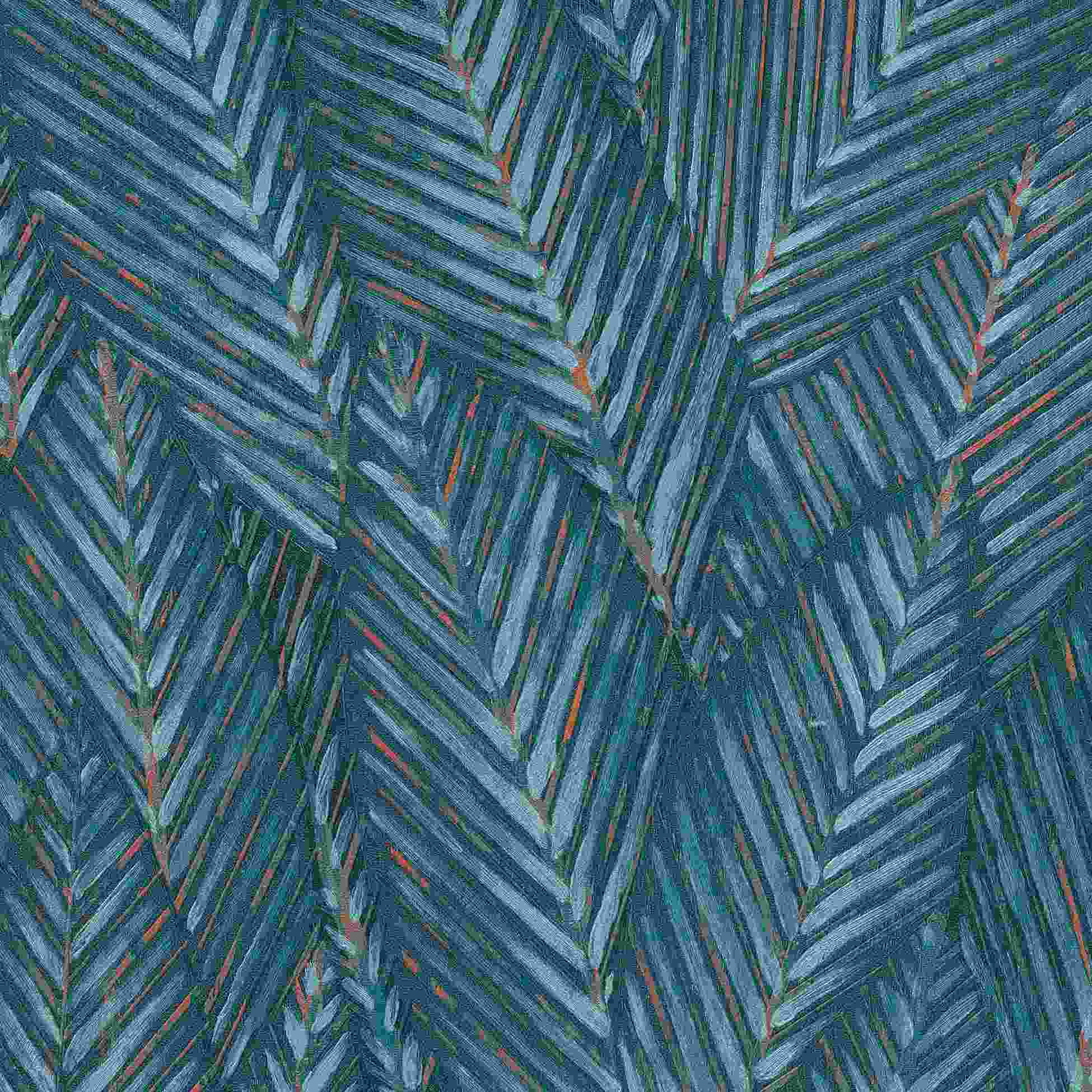 Papel pintado no tejido 10391-19 flores florales 0,53 x 10,05 m Martinique Erismann