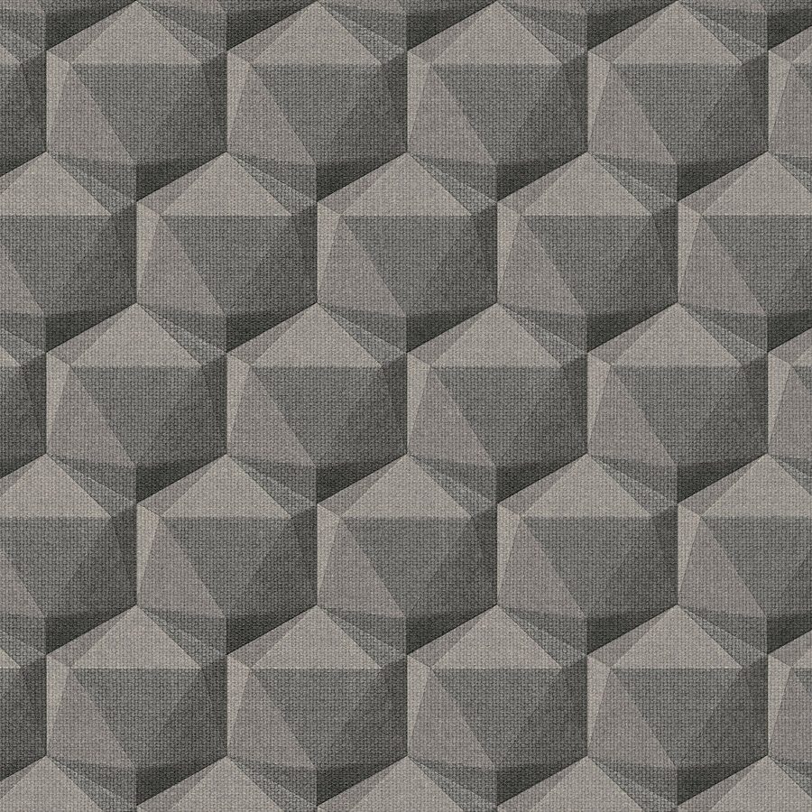 A.S. Creation Nara 387482 Papel pintado no tejido Geométrico 10,05 x 0,53 m Gris
