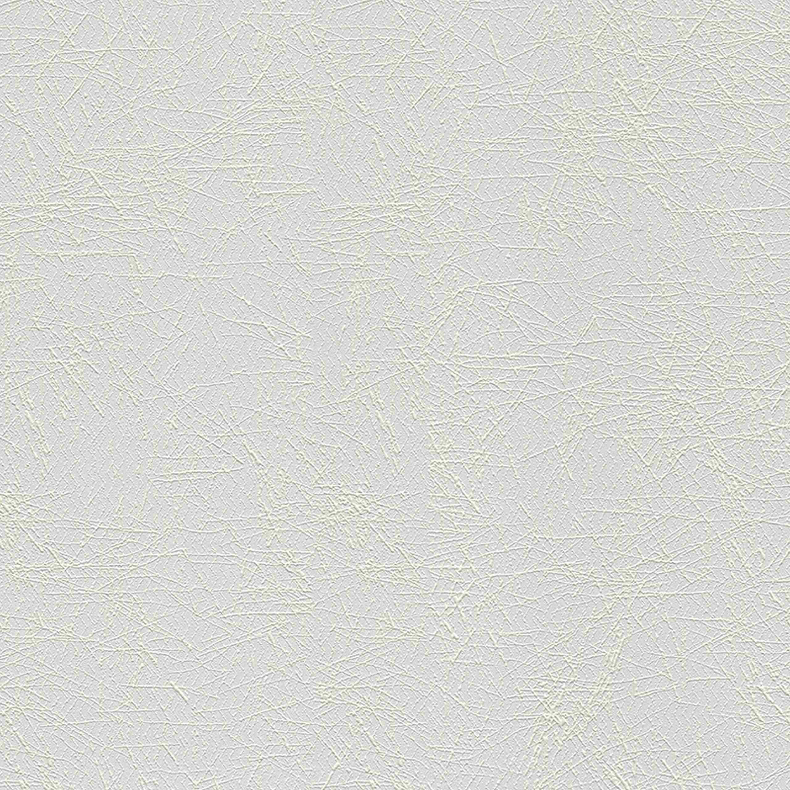 A.S. Creation Papel pintado no tejido Master 103512 Papel pintado no tejido pintable Yeso 0,53 x 10,05 m Blanco