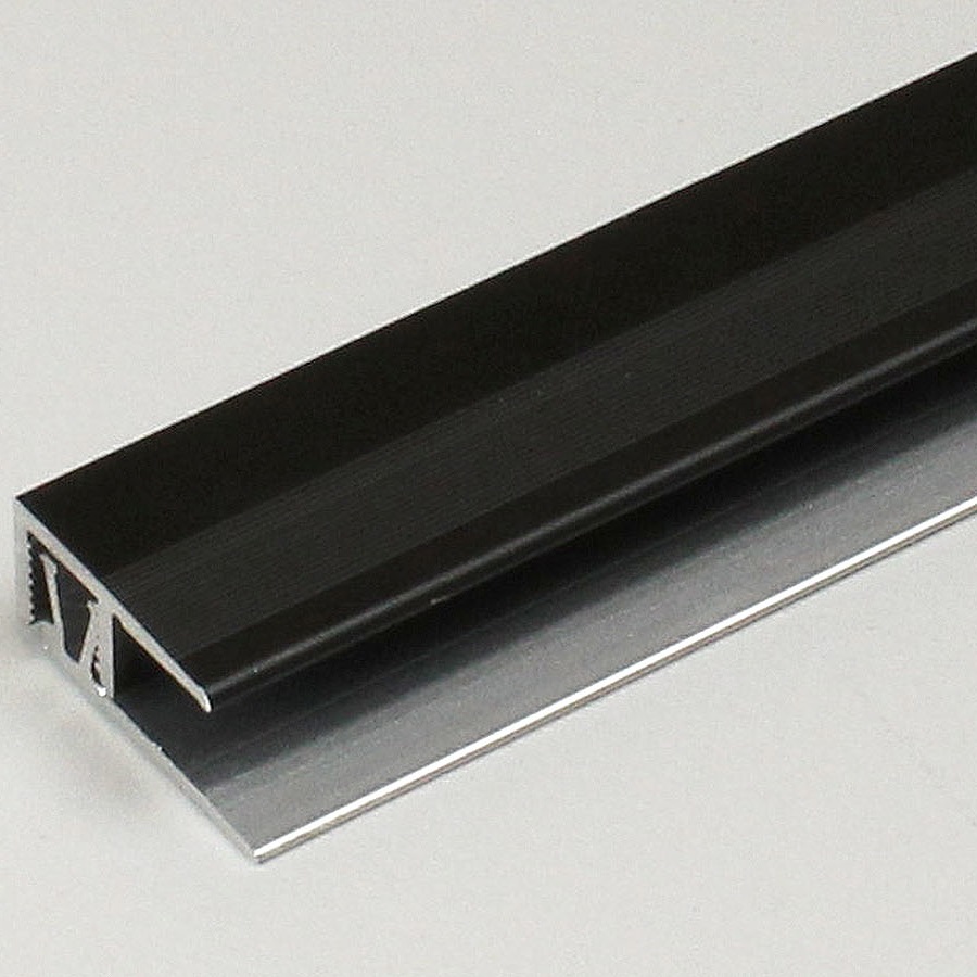 Perfiles de canto y acabado PROVISTON Markdale B 24 mm, altura de canto 7-10 mm, aluminio anodizado