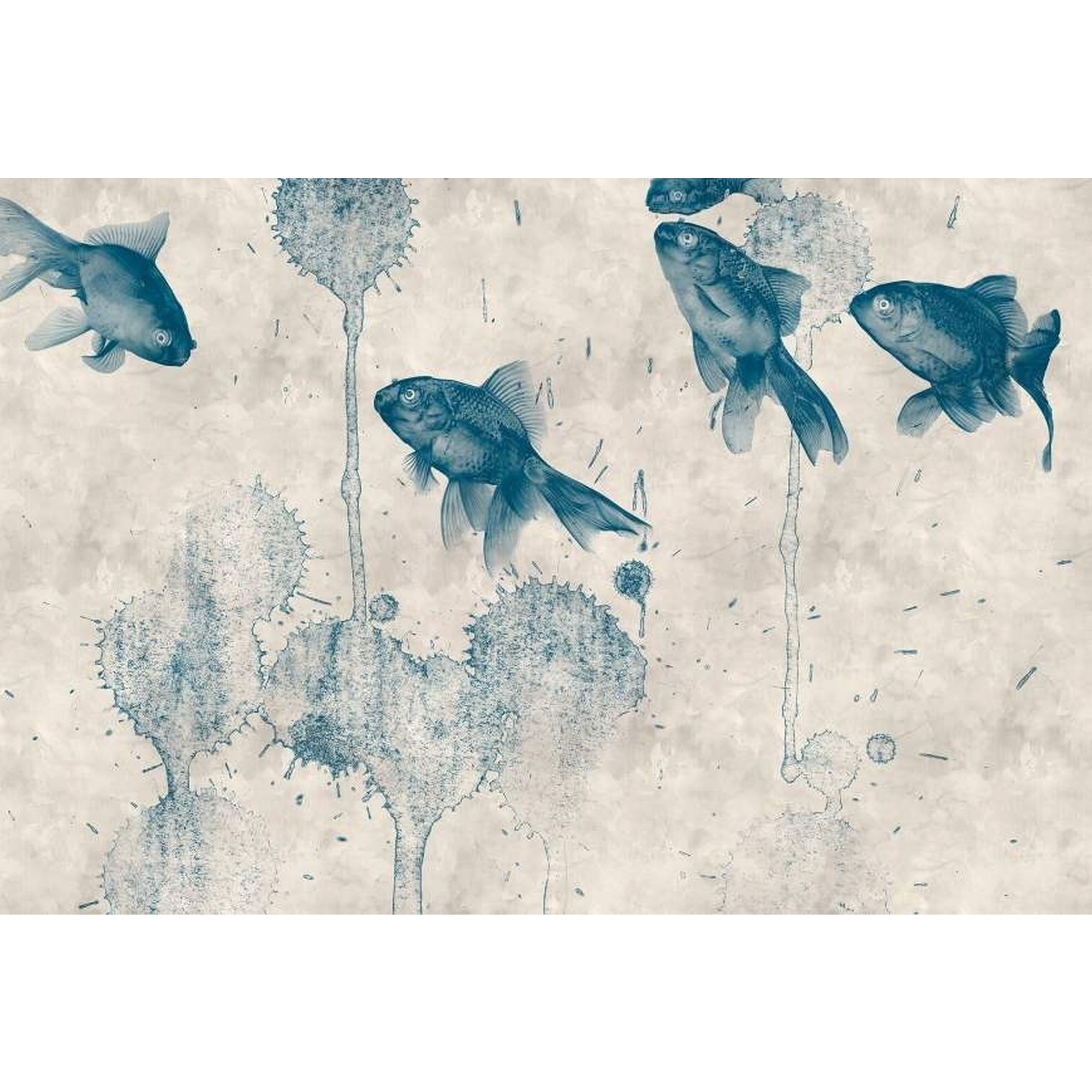 A.S. Creation Walls by Patel 1 DD110821 Fotomural Tejido no tejido Varios tamaños Animales Azul