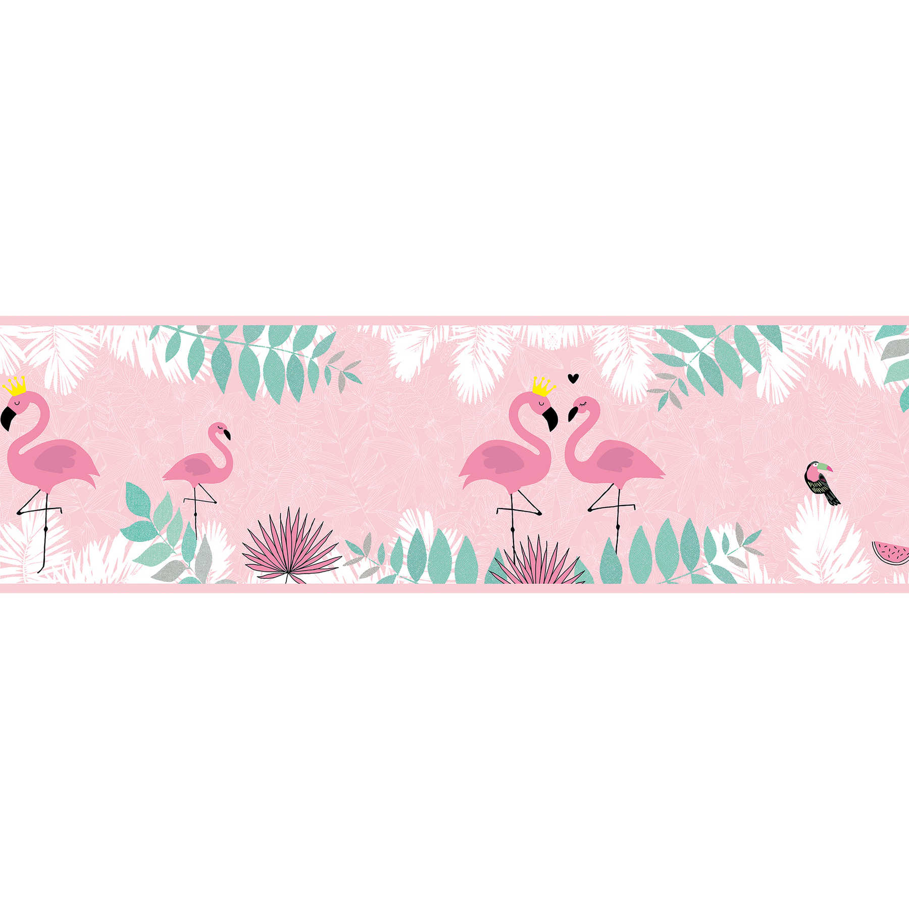 A.S. Creation Lovely Kids 403758 Cenefa Habitación infantil 5 x 0,155 m Rosa