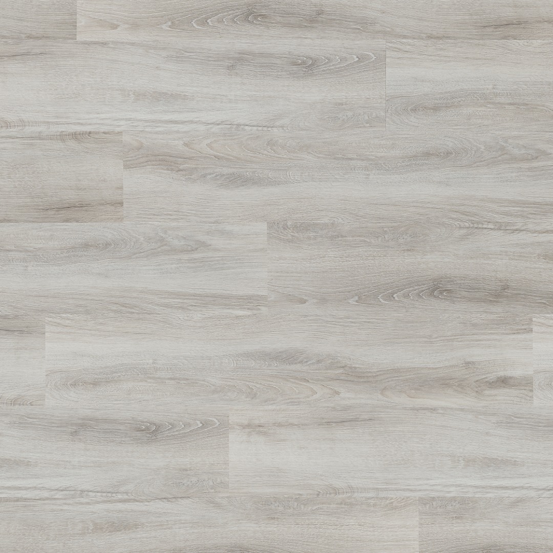 Suelo vinílico acústico LEGNAR Freemont Oak, 1220 x 229 x 5,3 mm, clic, blanco, NKL33