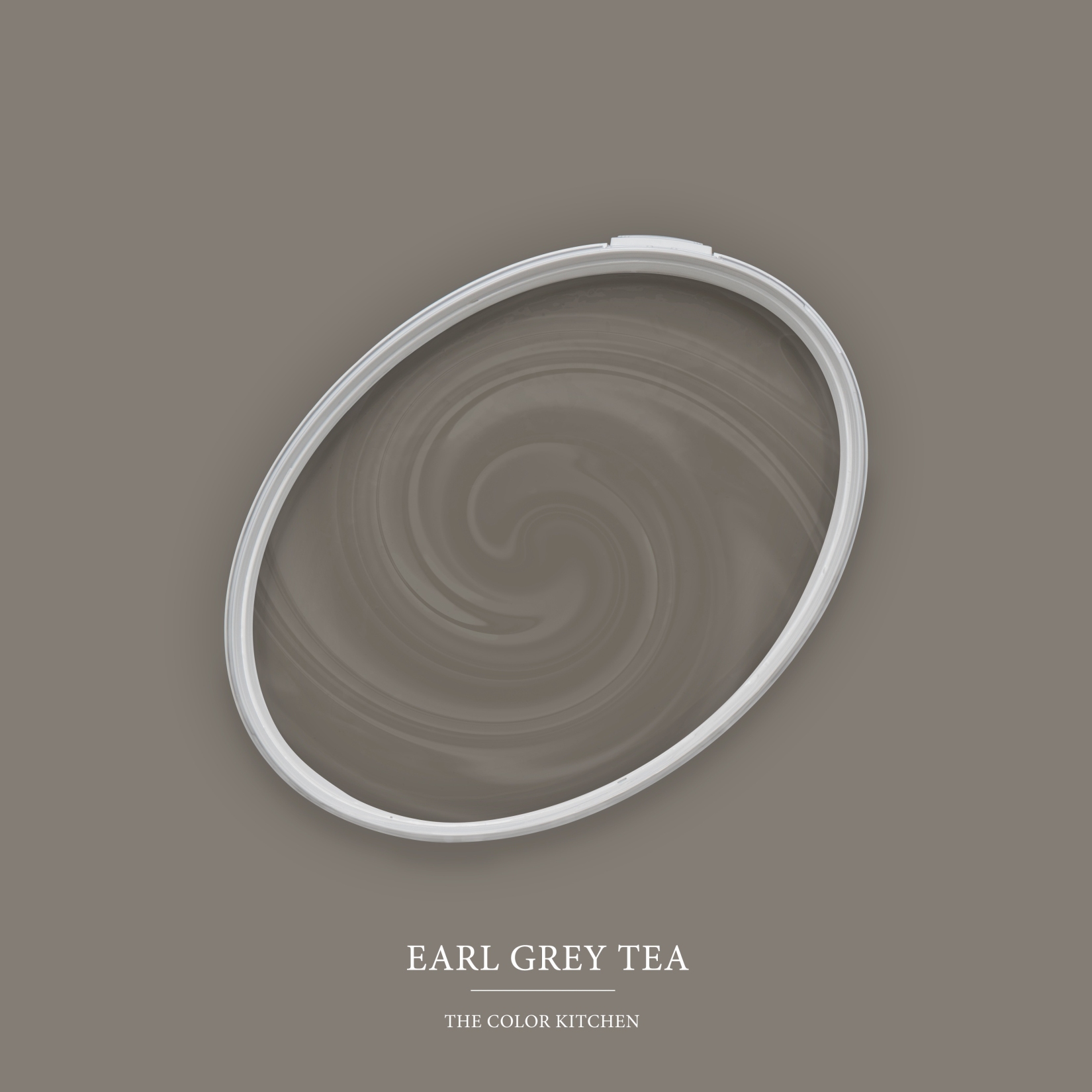 Pintura mural Taupe mate The Color Kitchen Earl Grey Tea Pintura plástica interior exclusiva, alta cobertura