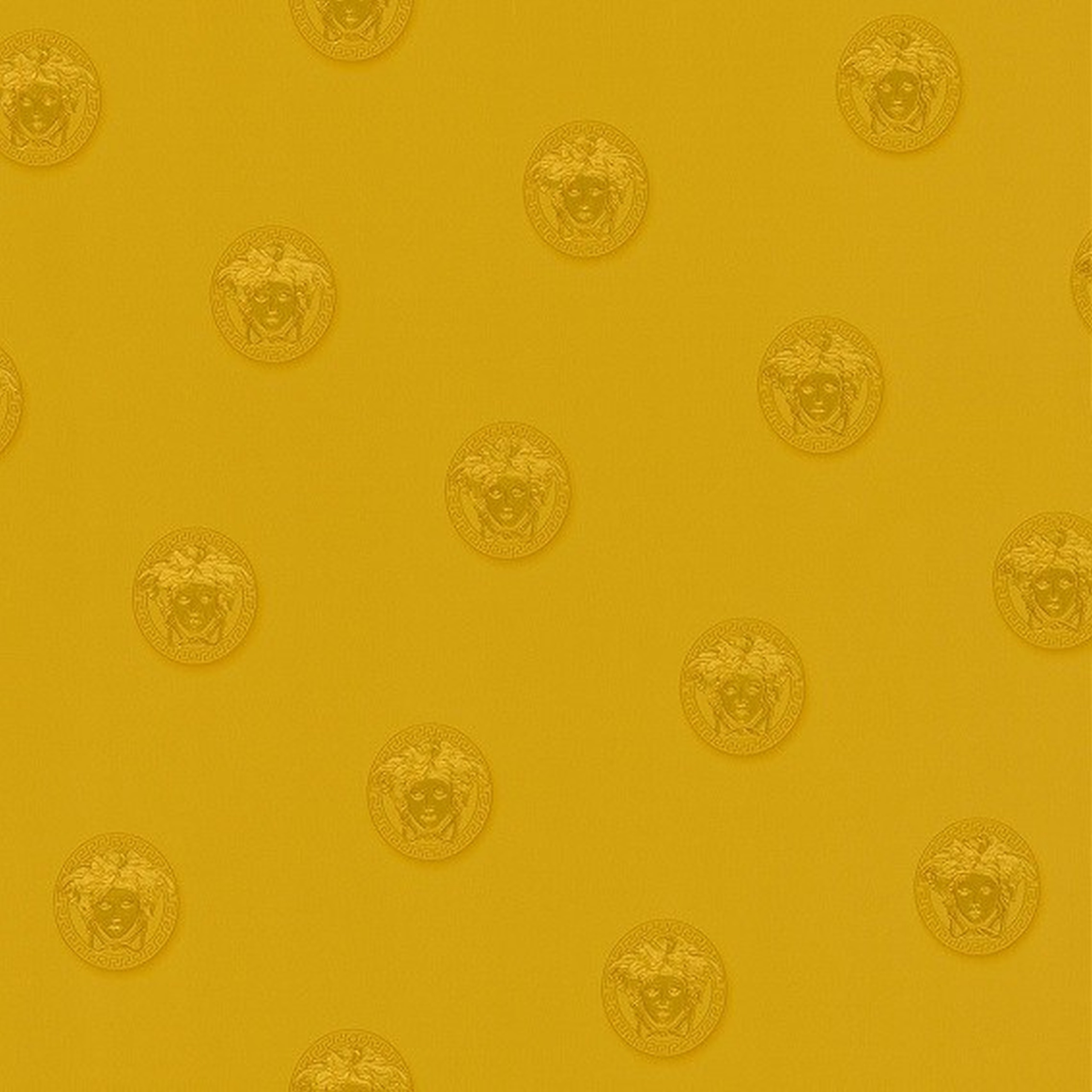 A.S. Creation Versace 3 348624 Papel pintado no tejido Vintage Retro 0,7 x 10,05 m Amarillo