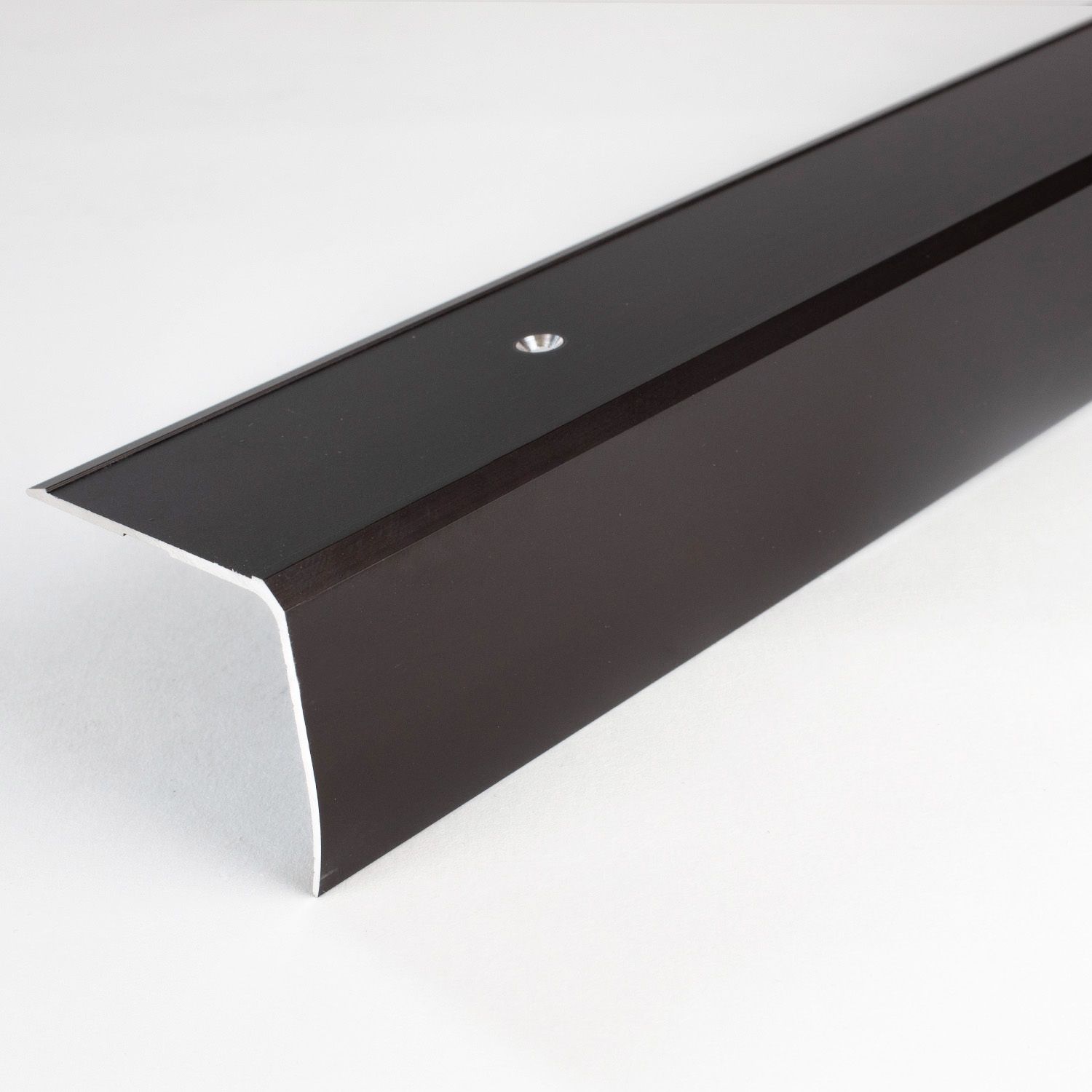 Perfiles angulares y de canto para escaleras Auer Joilette, altura 43 mm, ancho 50 mm, aluminio anodizado