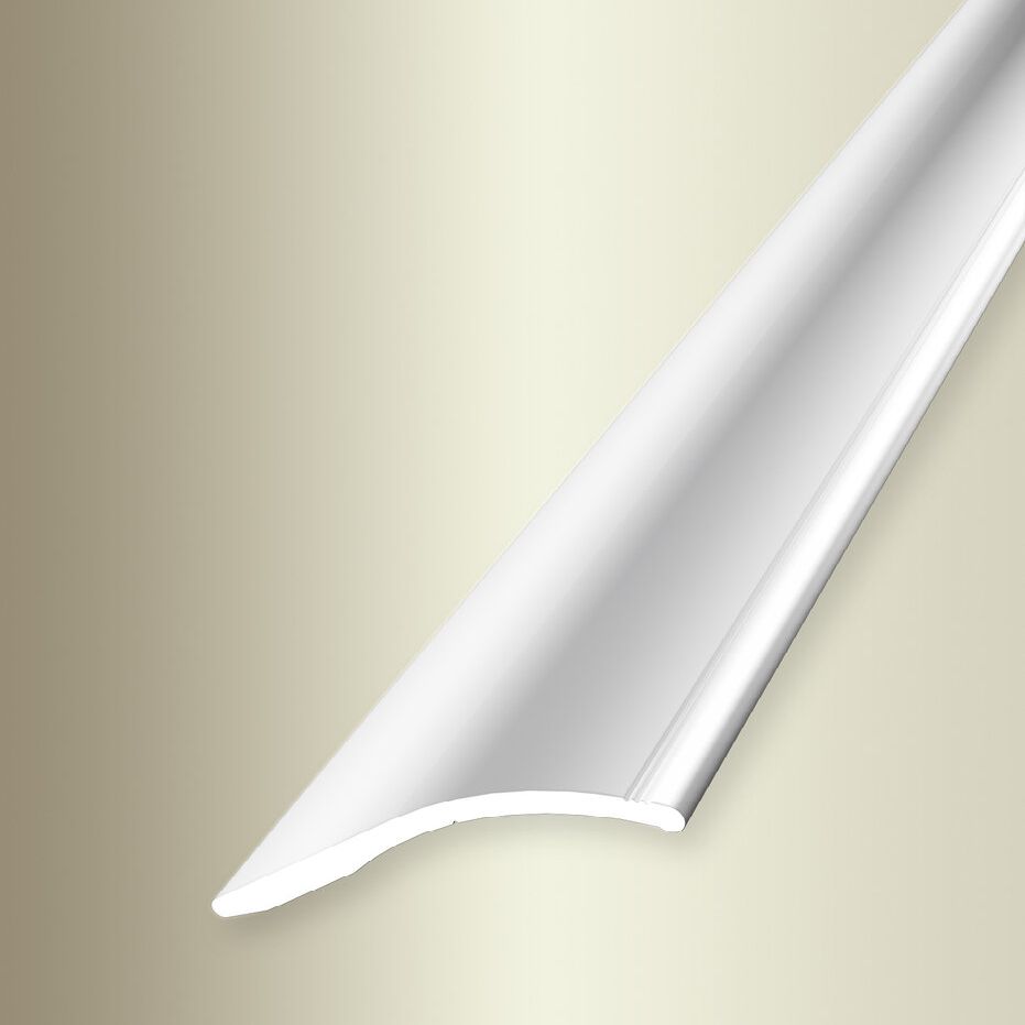 Perfiles de altura y ajuste Küberit, ancho 40 mm, altura de borde 0-18 mm, aluminio anodizado