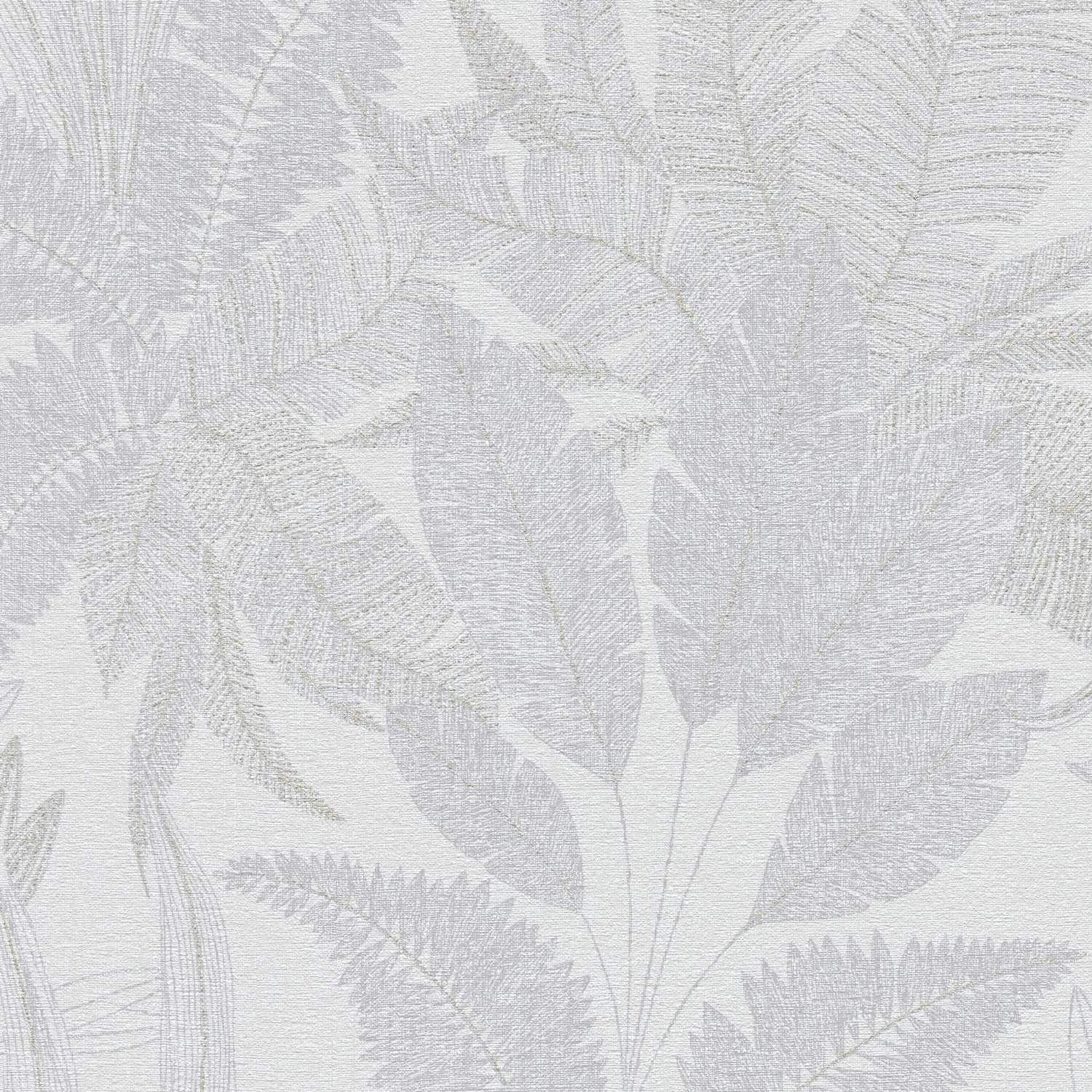 A.S. Creation Historias de Vida 396541 Papel pintado no tejido Diseño floral 0,53 x 10,05 m Gris