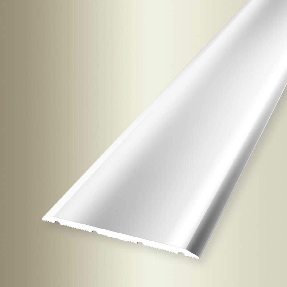 Perfil de transición Küberit, altura 2 mm, ancho 40 mm, tira de transición, aluminio anodizado