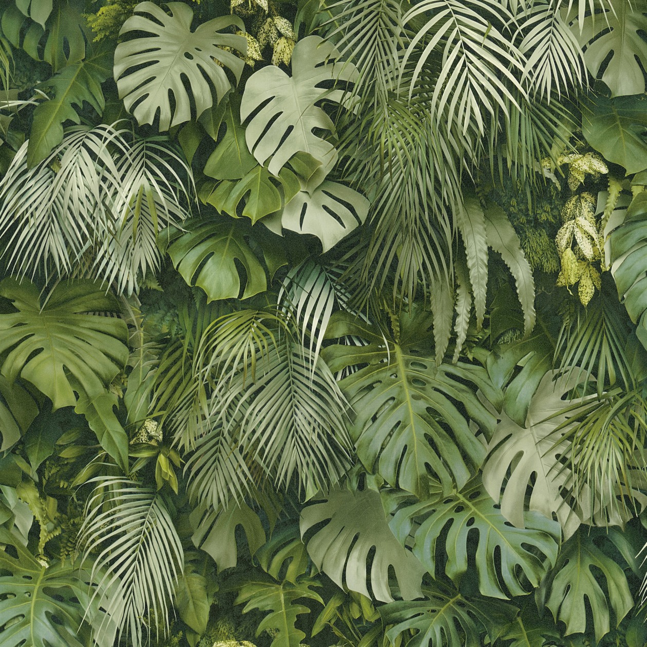 A.S. Creation Vegetación 372802 Papel pintado no tejido Aspecto natural 0,53 x 10,05 m Verde