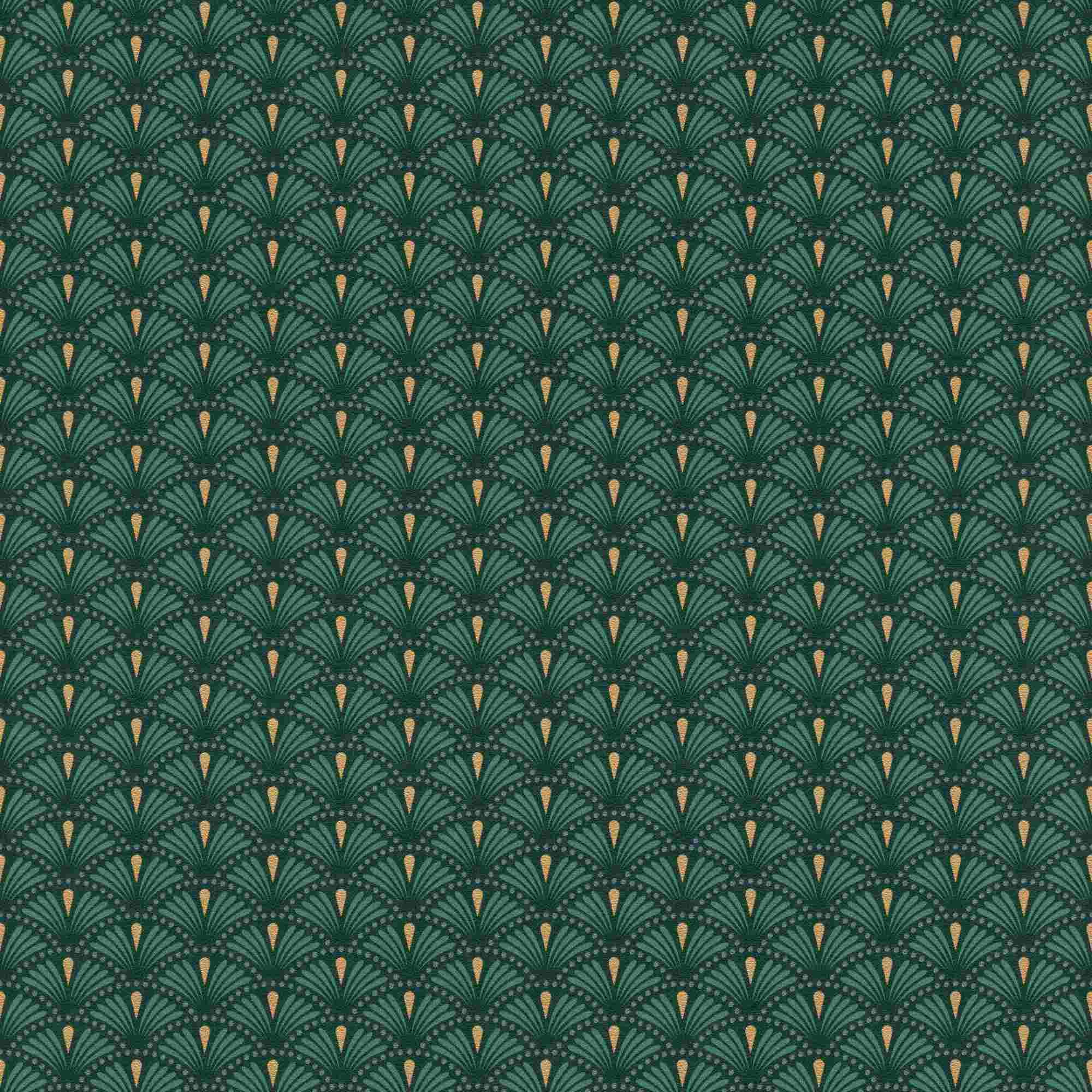 Rasch Selección 637915 Papel pintado no tejido Estampados y motivos 10,05 x 0,53 m Verde