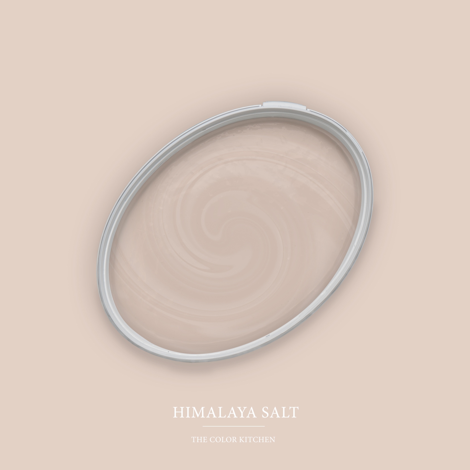 Pintura de pared beige mate The Color Kitchen Himalaya Salt Pintura de emulsión interior exclusiva, alta cobertura
