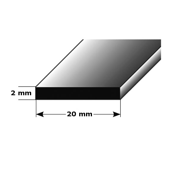Perfiles de construcción y montaje Auer Ruidera Altura 10 - 40 mm Rodapié de perfil plano de aluminio