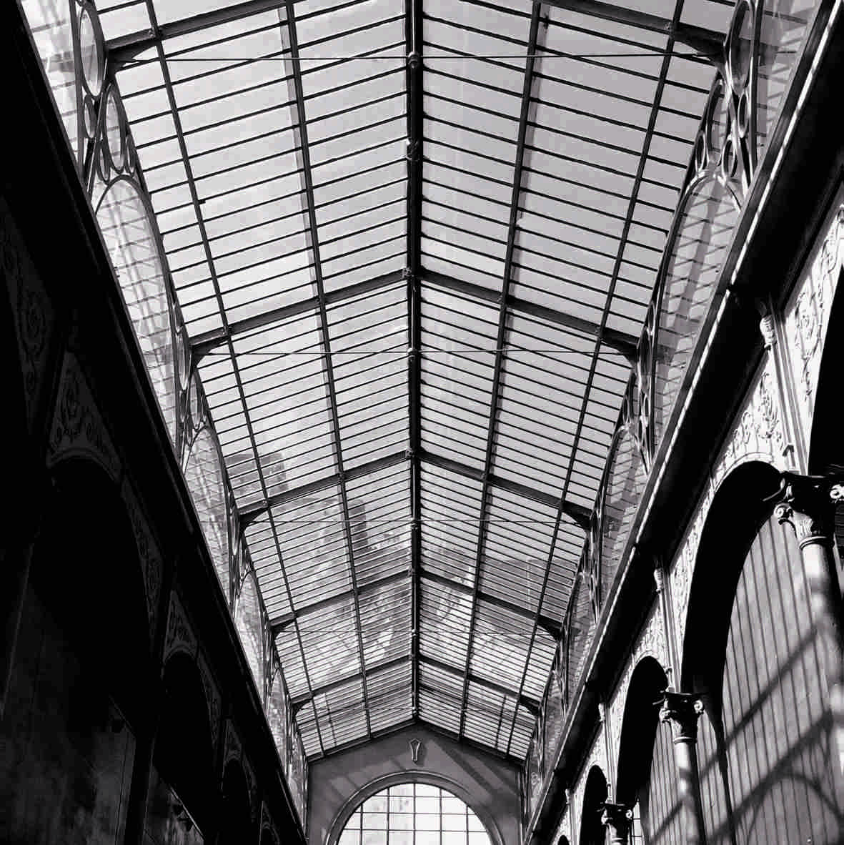 Papel pintado fotográfico Rasch 940923 Factory V 232,5 x 300 cm con motivos estampados