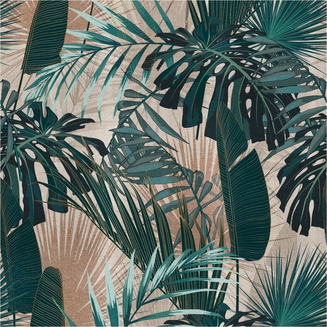 Papel pintado fotográfico 391801 Metropolitan Stories Travel Styles Verde Bosque Selva No tejido A.S. Création
