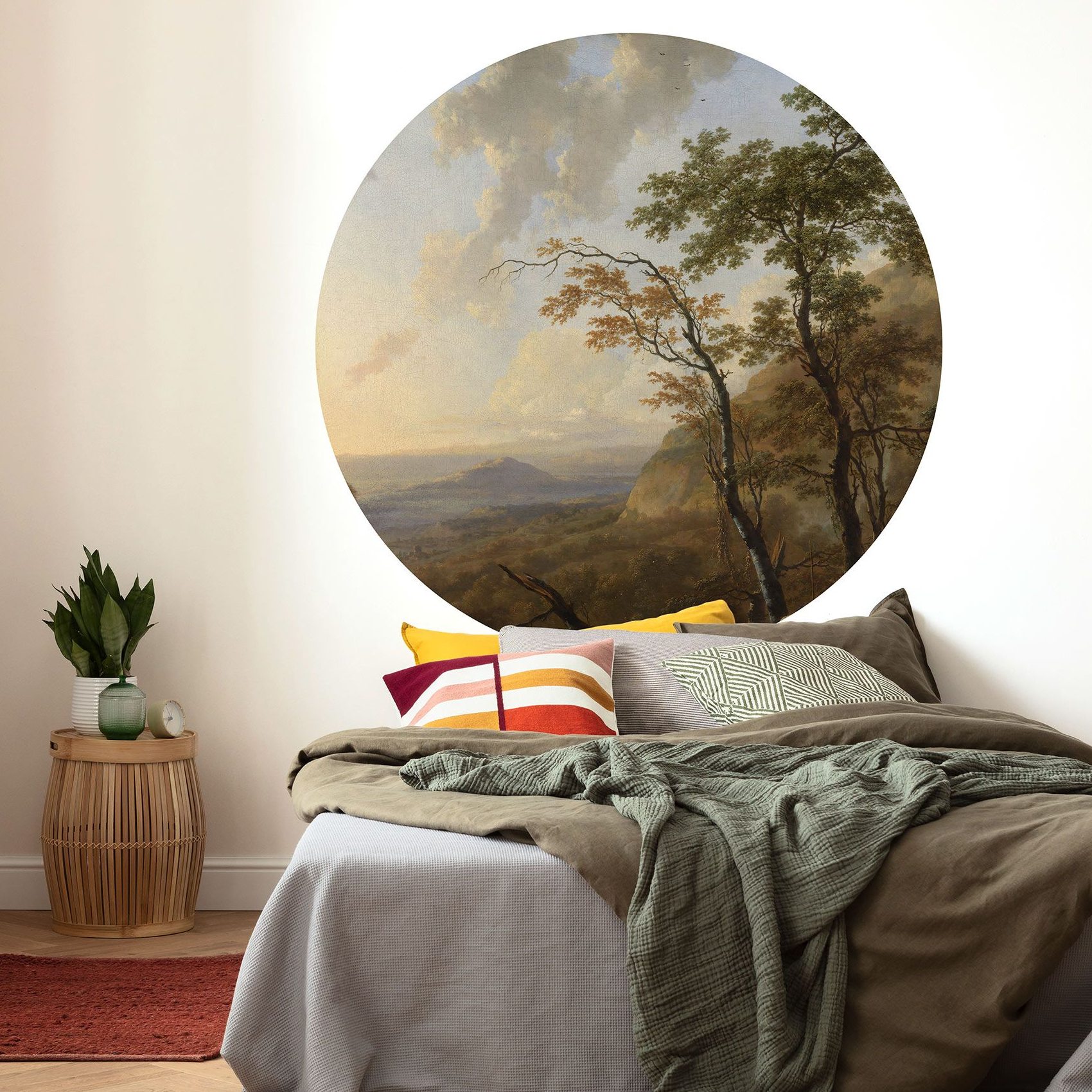 Papel pintado fotográfico Komar Disney Dot Horizon 125 x 125 cm Adhesivo de pared no tejido Horizonte infinito