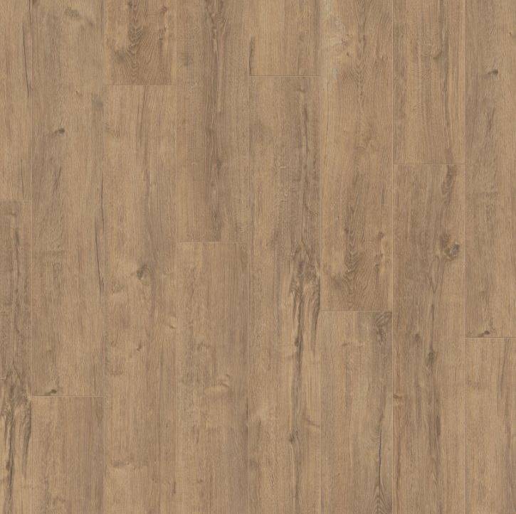 Laminado HOMEline 3694 1380 x 193 x 8 mm Suelo laminado con diseño natural, aspecto madera de roble marrón NKL32