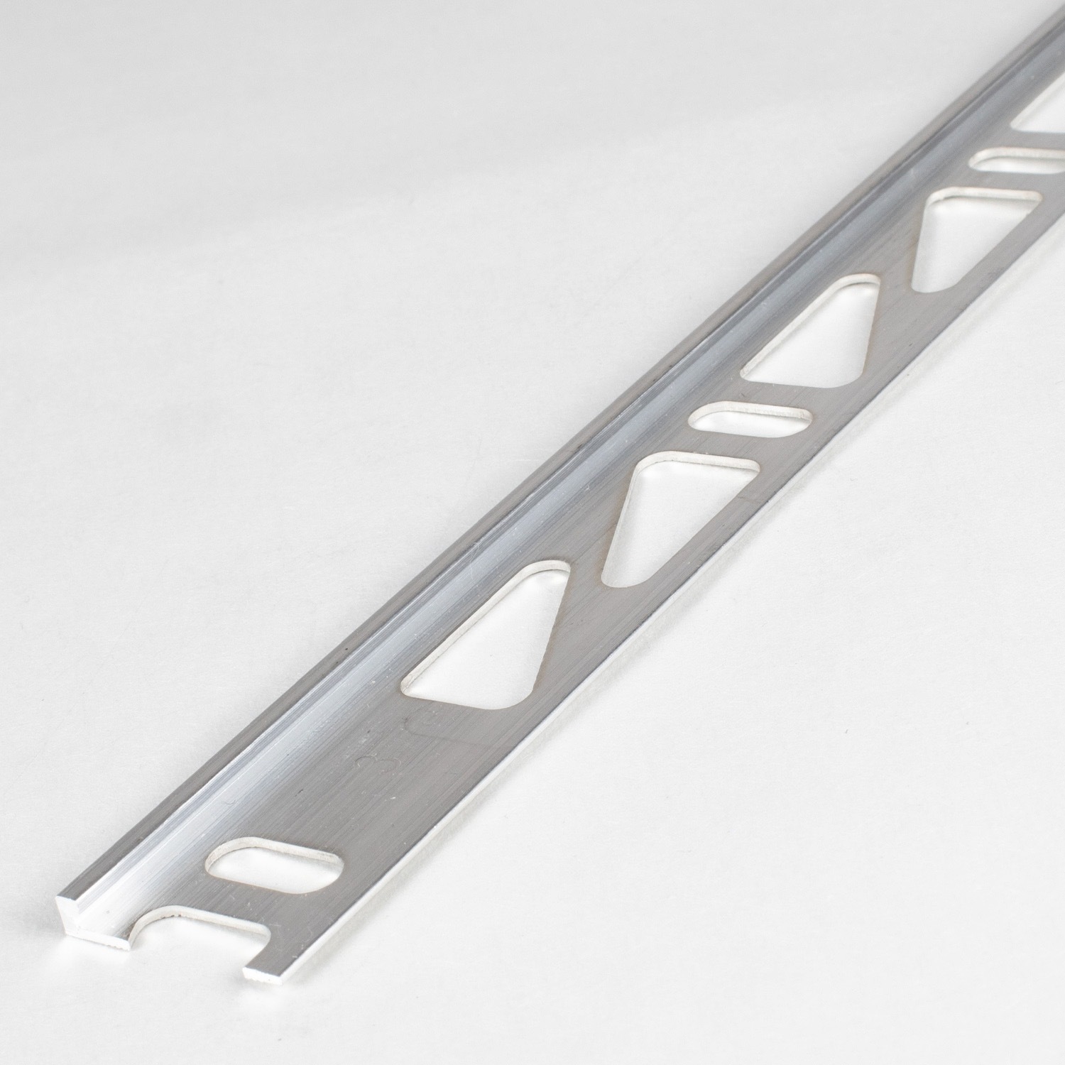 Junta de dilatación y perfiles para azulejos Auer Renesse, ancho 23 mm, longitud 2500 mm, aluminio