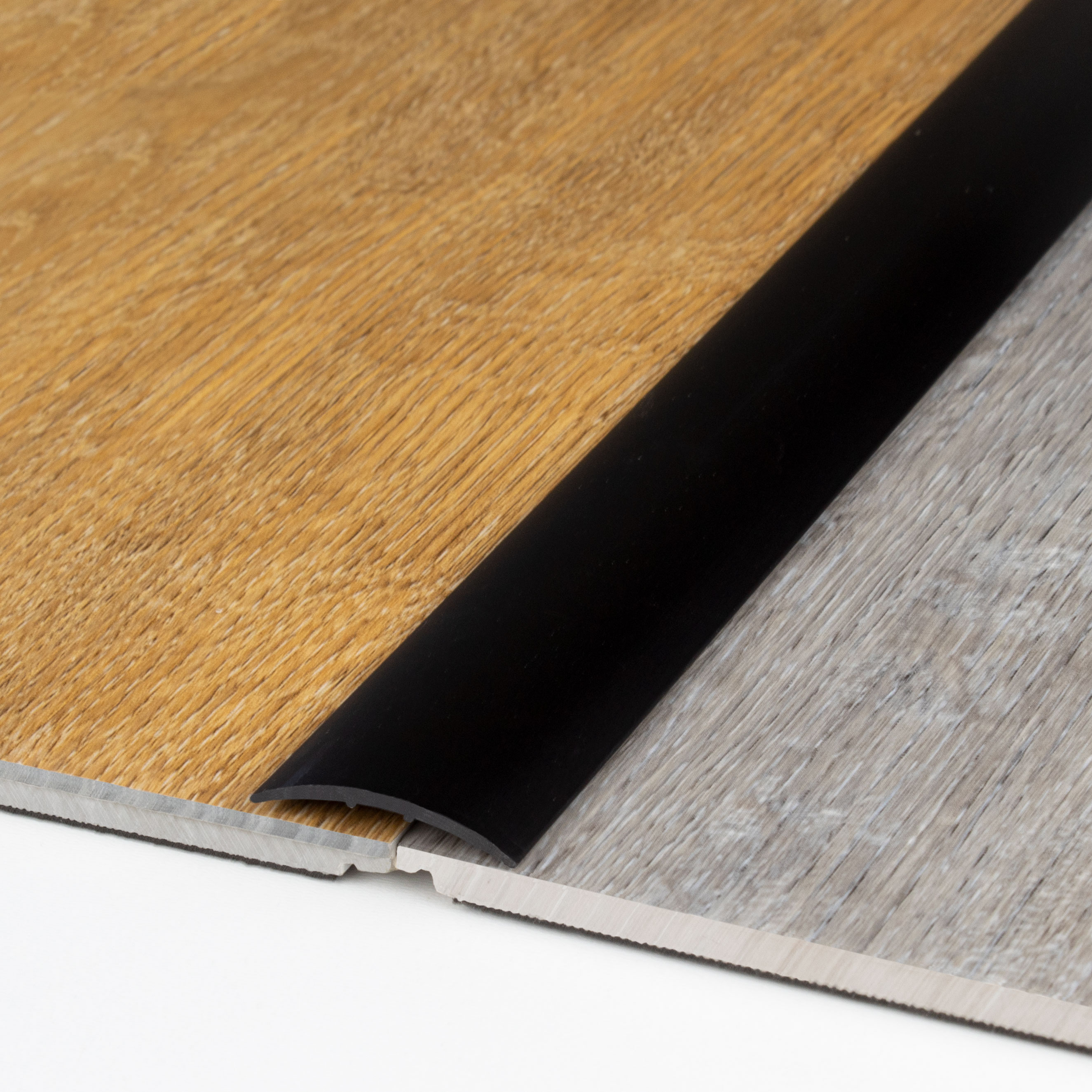 Perfil de transición PROVISTON Eindhoven 4,2 x 28 mm, tira de transición, aluminio anodizado