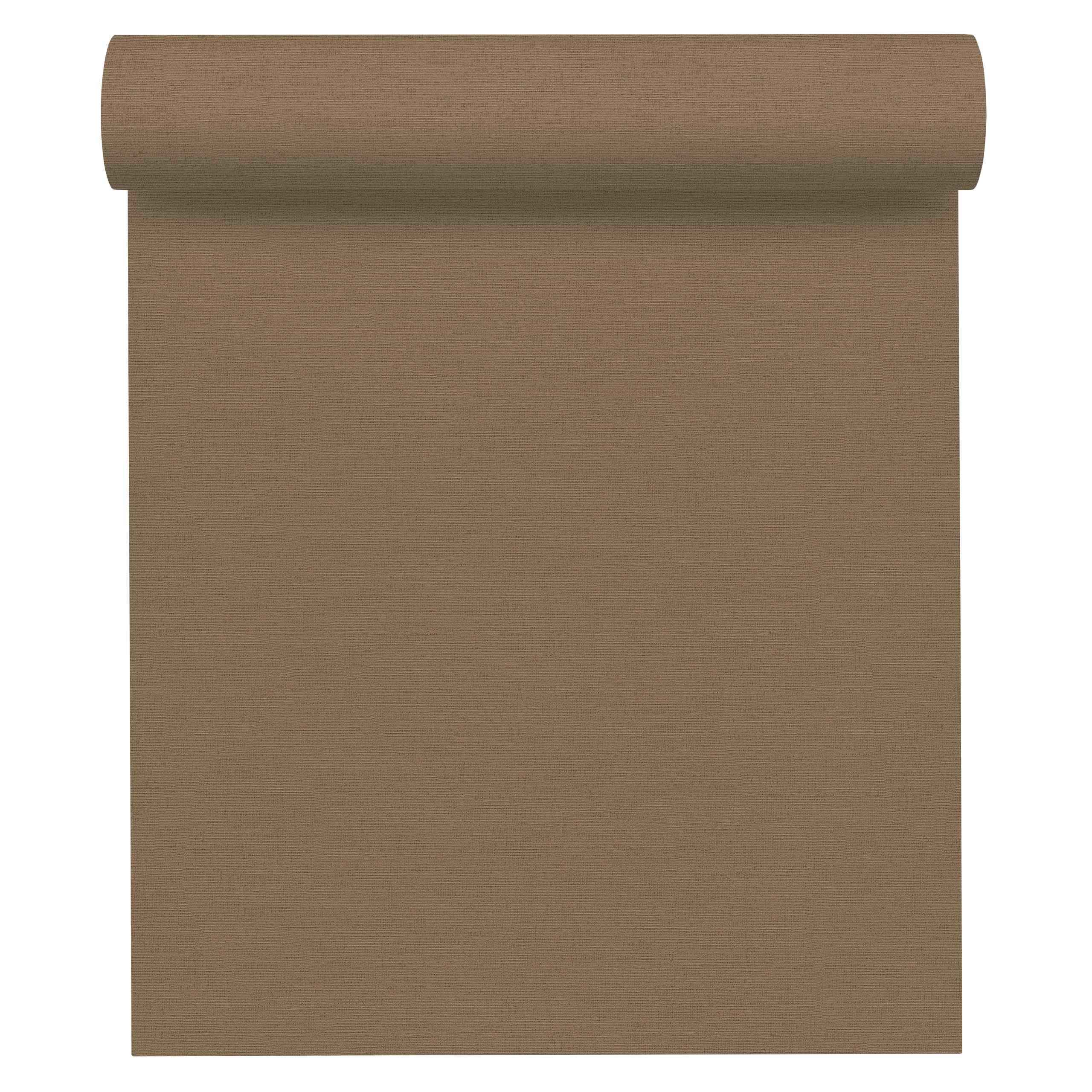 A.S. Creation Origen Étnico 306892 Papel pintado no tejido Color liso 0,53 x 10,05 m Marrón