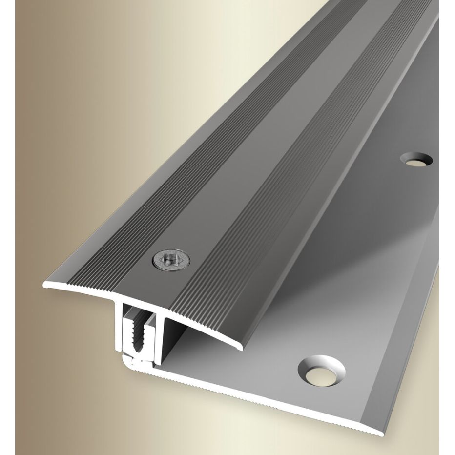 Perfil de transición PROVISTON, ancho 37 mm, altura de borde 7-17 mm, tira de transición