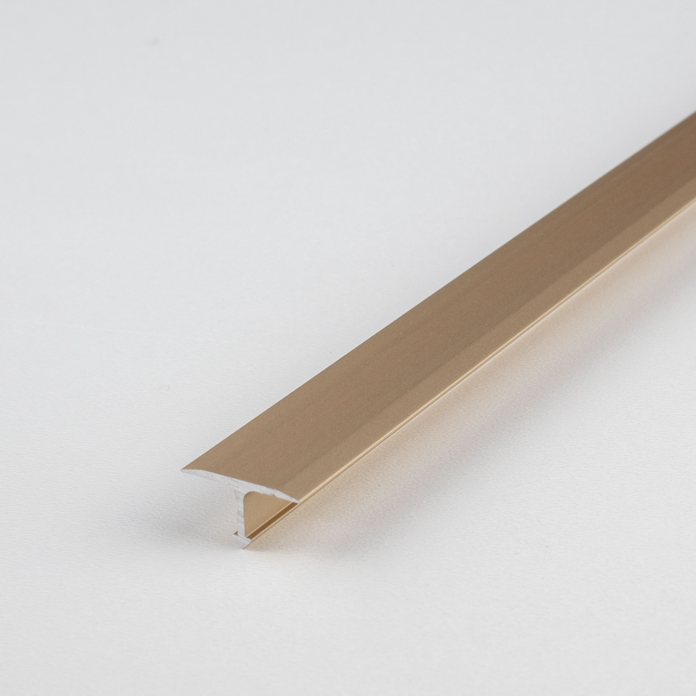 Perfiles de construcción y montaje Auer Tijola, altura 7 mm, longitud 2500 mm, perfil en T de aluminio