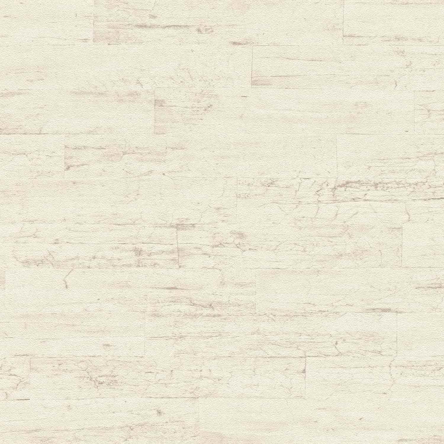 Rasch Curiosity 537000 Papel pintado no tejido Imitación madera 0,53 x 10,05 m Blanco