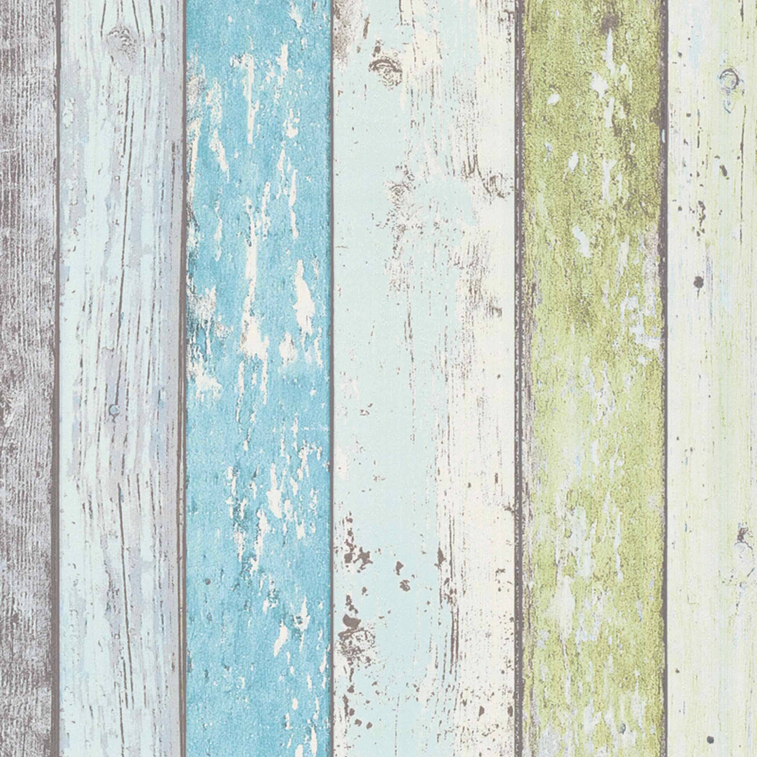 A.S. Creation Surf & Sail 855077 Papel pintado no tejido Imitación madera 0,53 x 10,05 m Azul