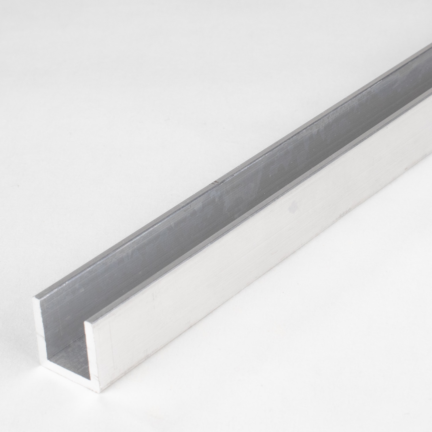 Perfiles de construcción y montaje Auer Belmonte, ancho 10-30 mm, perfil en U de aluminio