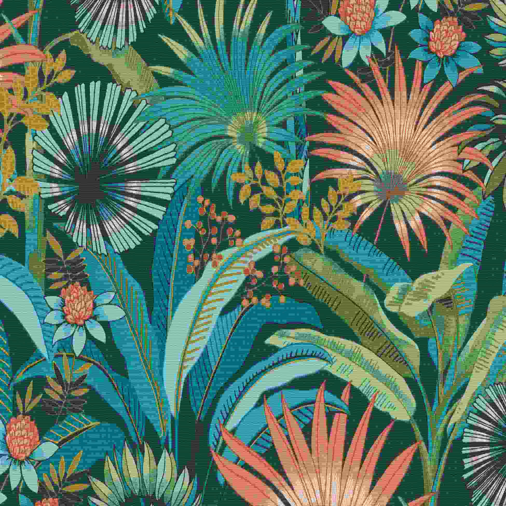 Papel pintado no tejido 10390-19 flores florales 0,53 x 10,05 m Martinique Erismann