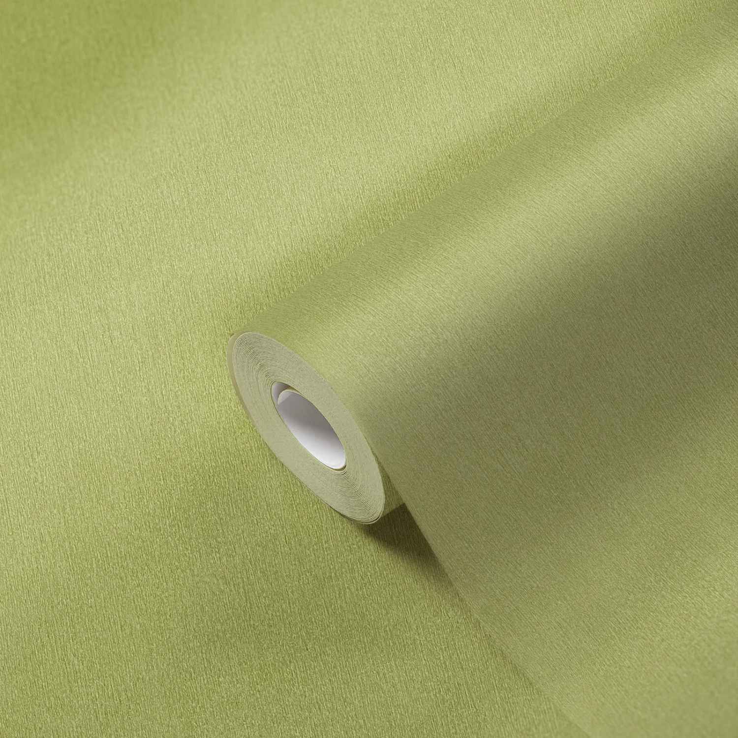 A.S. Creation Dream Flowery 383747 Papel pintado no tejido Color liso Universidad 0,53 x 10,05 m Verde
