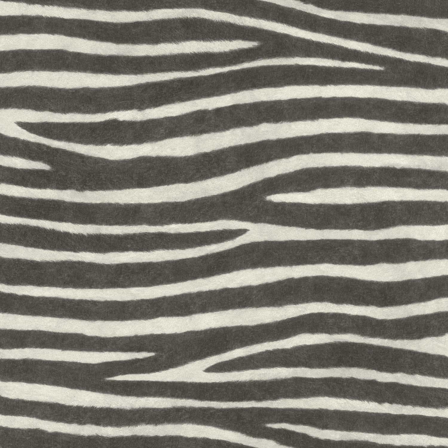 Rasch Reina Africana III 751727 Papel pintado no tejido Estampado animal 0,53 x 10,05 m Negro Blanco