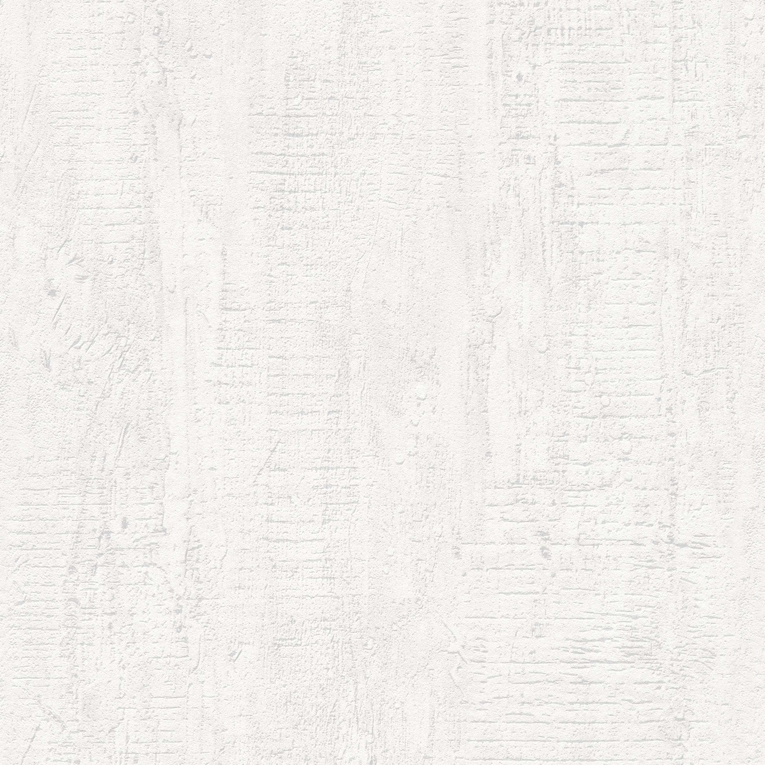 A.S. Creation Elements 944264 Papel pintado no tejido Efecto hormigón 0,53 x 10,05 m Blanco