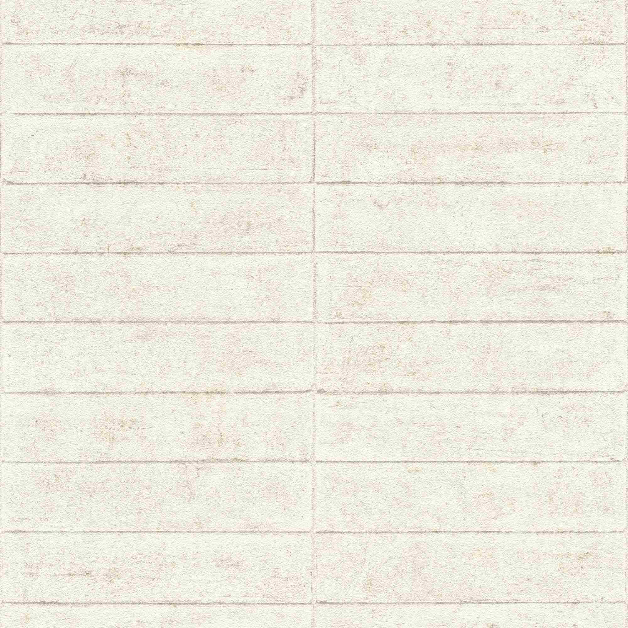Papel pintado no tejido 499612 Blanco con motivos estampados Fábrica V Rasch