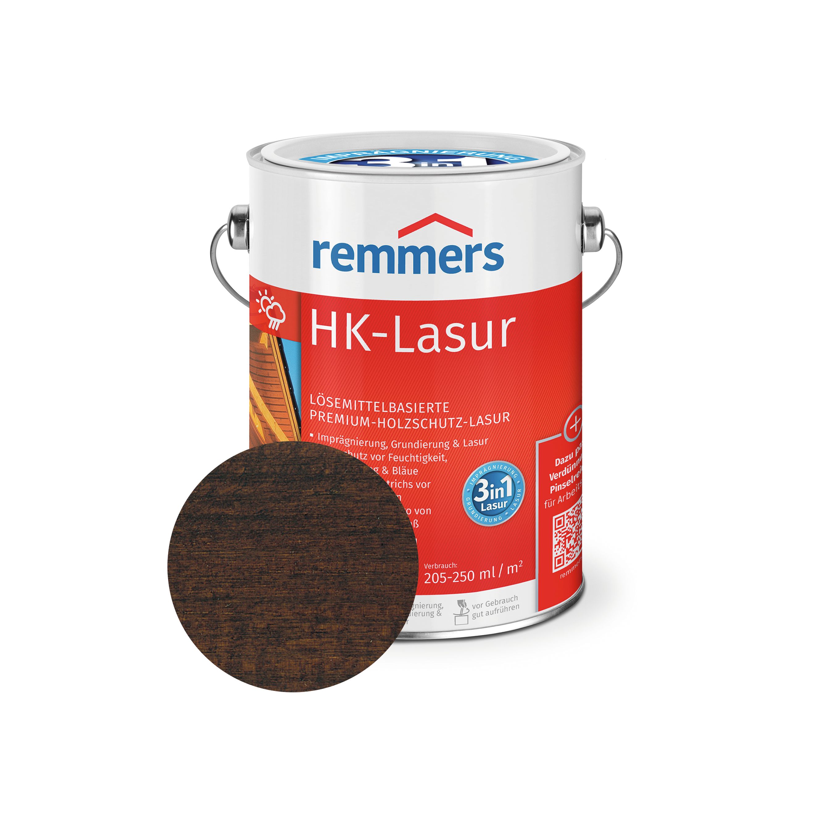 Remmers HK-Lasur Protección premium para madera Base solvente Protección contra la humedad Envío gratuito