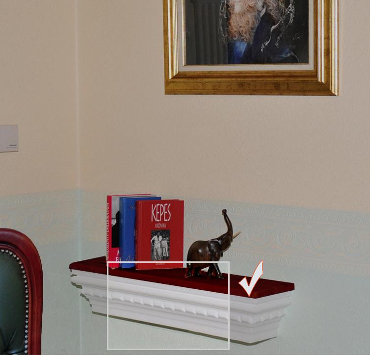 Zimmerdekoration mit "Wiesemann FP15"