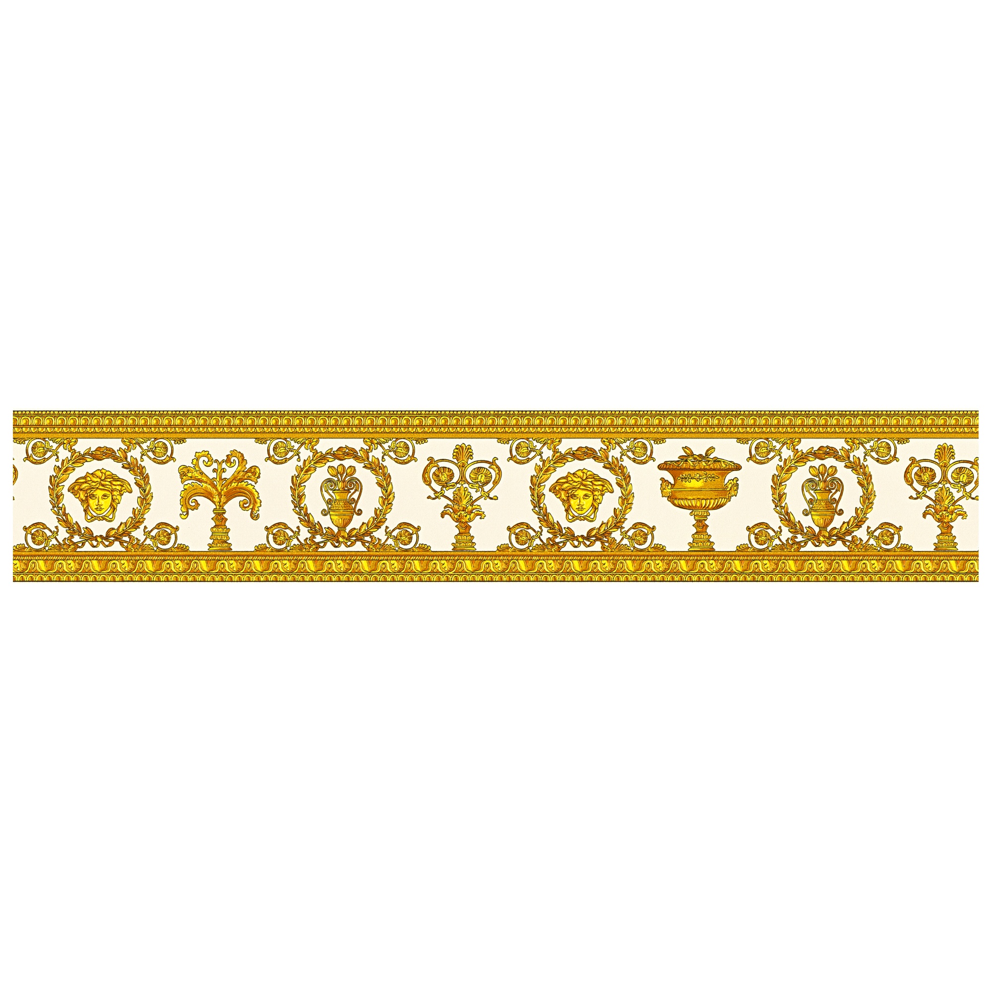 A.S. Creation Versace 3 343052 Borde no tejido Borde 0,09 x 5 m Amarillo