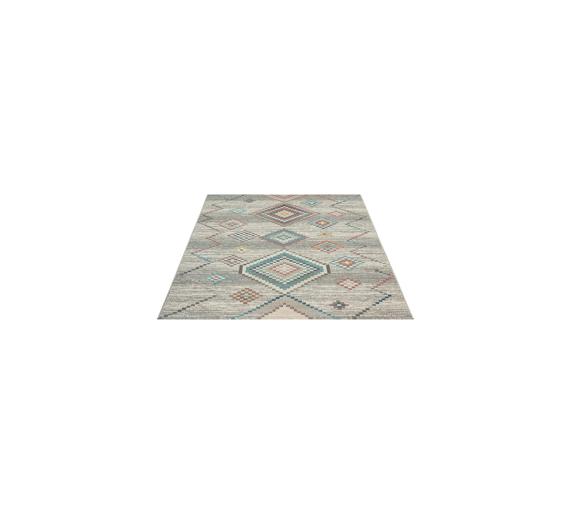 Alfombra color crema para interior y exterior, varios tamaños - Redonda para terraza - FLOORNOVO