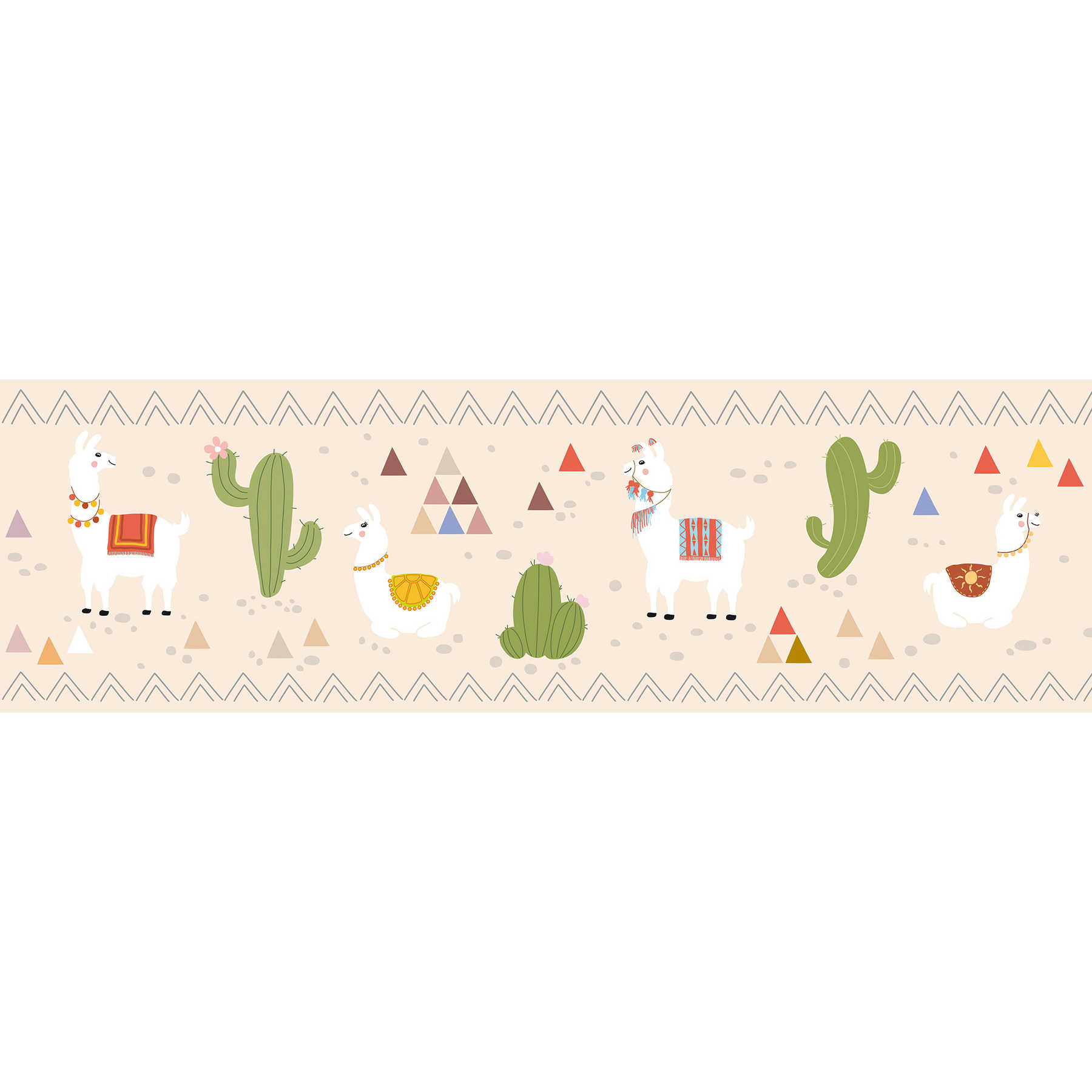 A.S. Creation Lovely Kids 403728 Cenefa Habitación infantil 5 x 0,155 m Beige