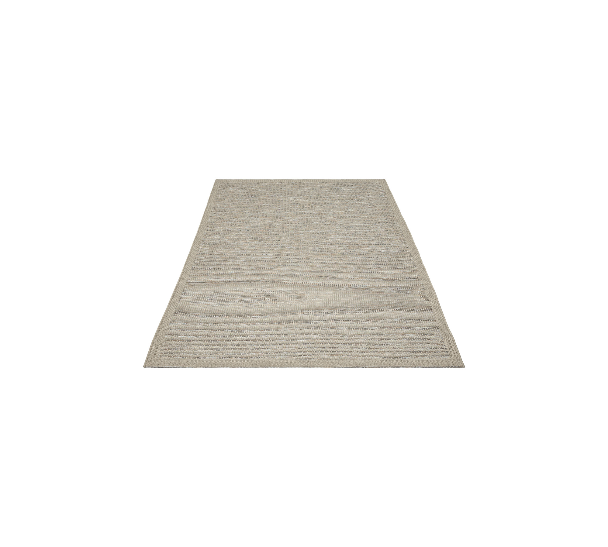 Alfombra rectangular para interior y exterior color grisáceo, varios tamaños, ideal para terraza - FLOORNOVO