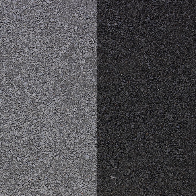 Grava decorativa "Basalto" 0 - 2 mm Grava premium Piedra natural Basalto Gris Negro Decoración de jardín GSH