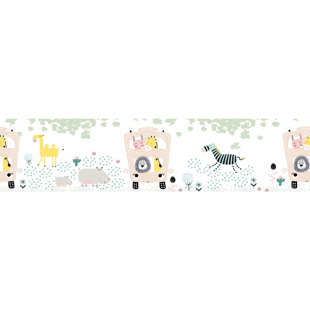 A.S. Creation Only Borders 11 403756 Cenefa de papel Habitación infantil 5,00 x 0,155 m Multicolor